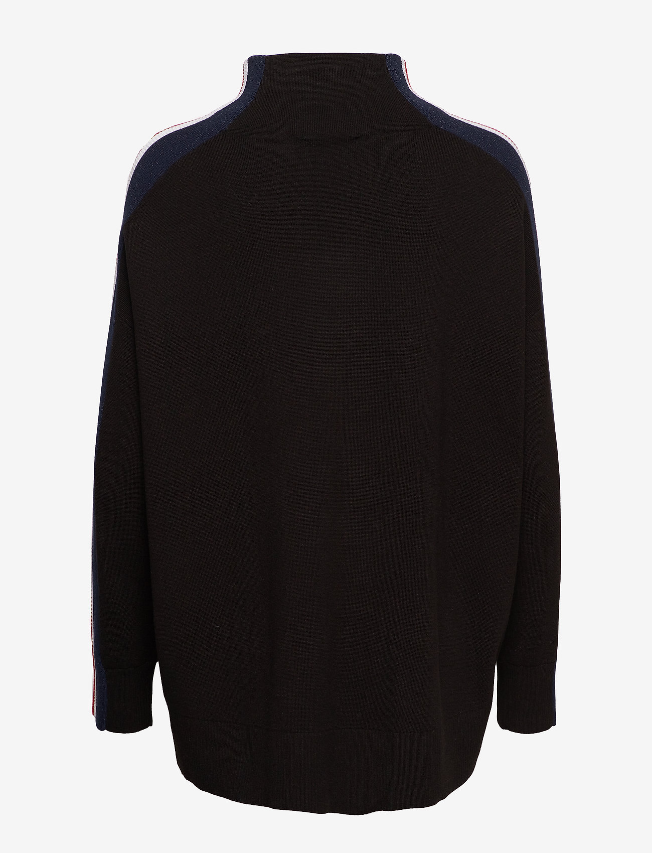 Tommy Hilfiger - MAISY MOCK-NK SWTR - meteorite - 1