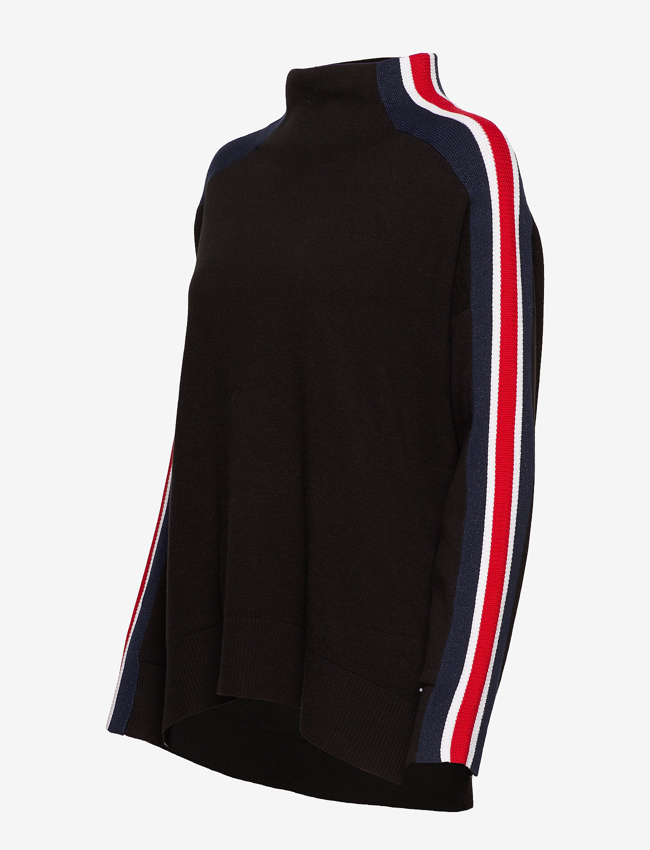 Tommy Hilfiger - MAISY MOCK-NK SWTR - meteorite - 2
