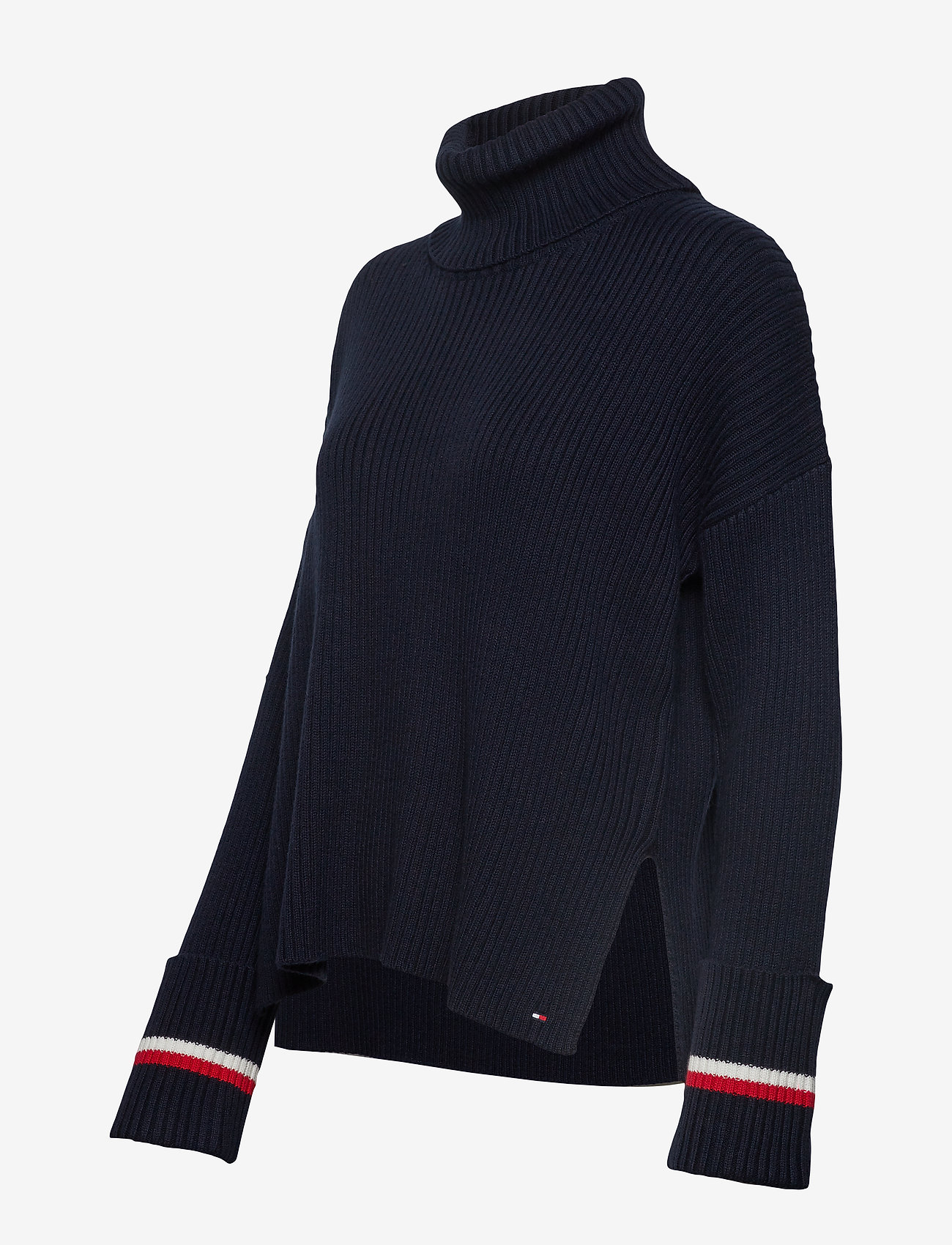 Tommy Hilfiger - HASEL ROLL-NK SWTR - sky captain - 2