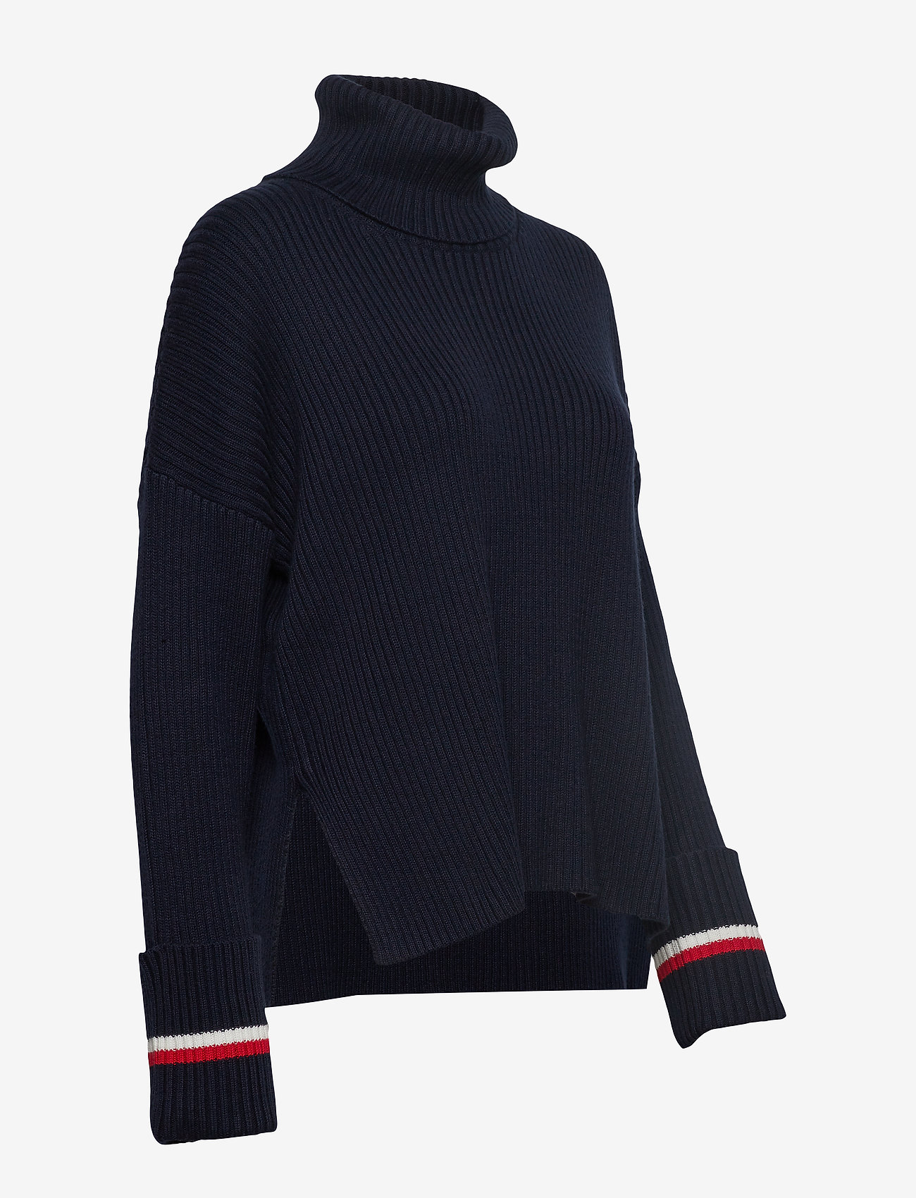 Tommy Hilfiger - HASEL ROLL-NK SWTR - sky captain - 3
