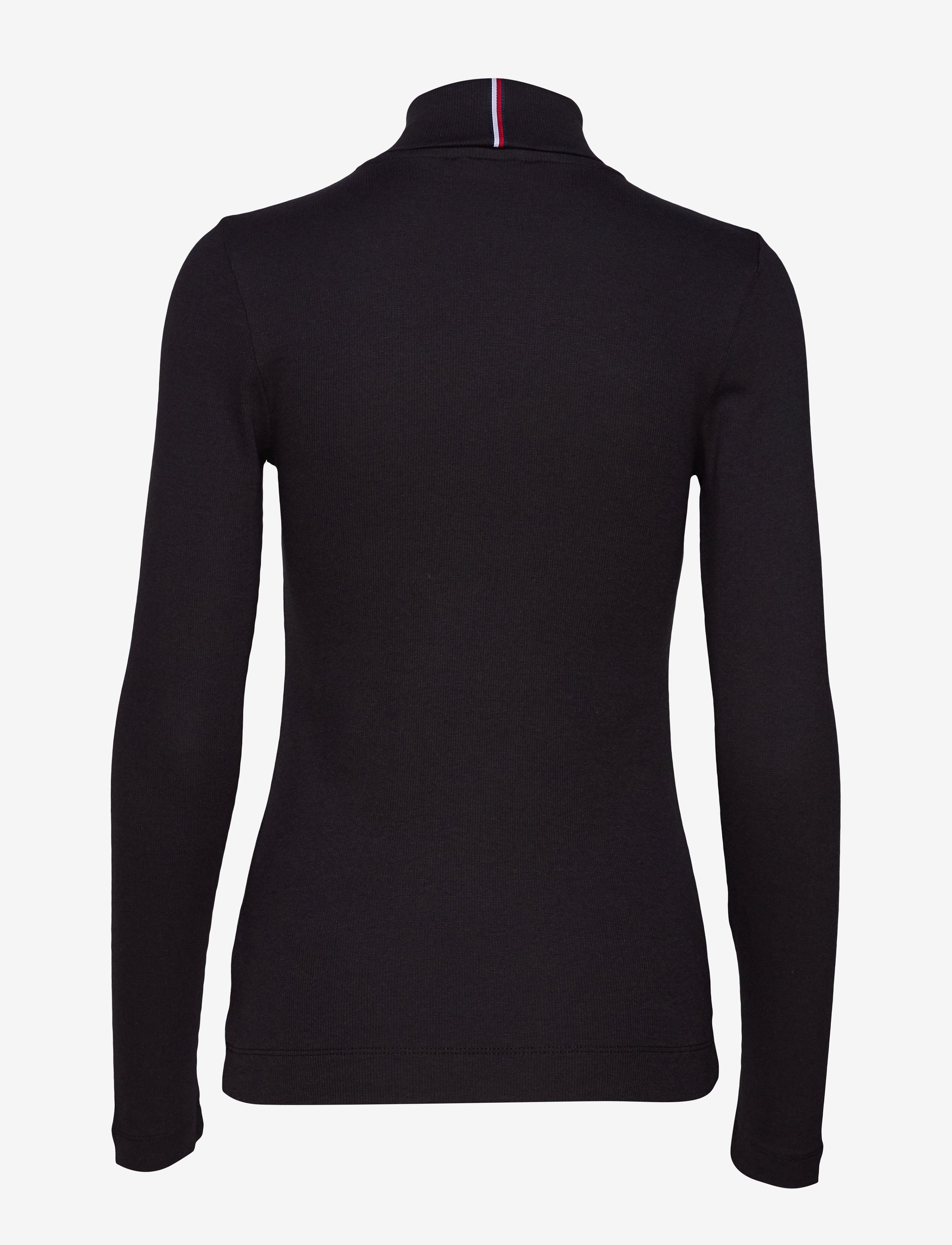 Tommy Hilfiger - TH ESSENTIAL SKINNY RIB ROLL-NK - meteorite - 1