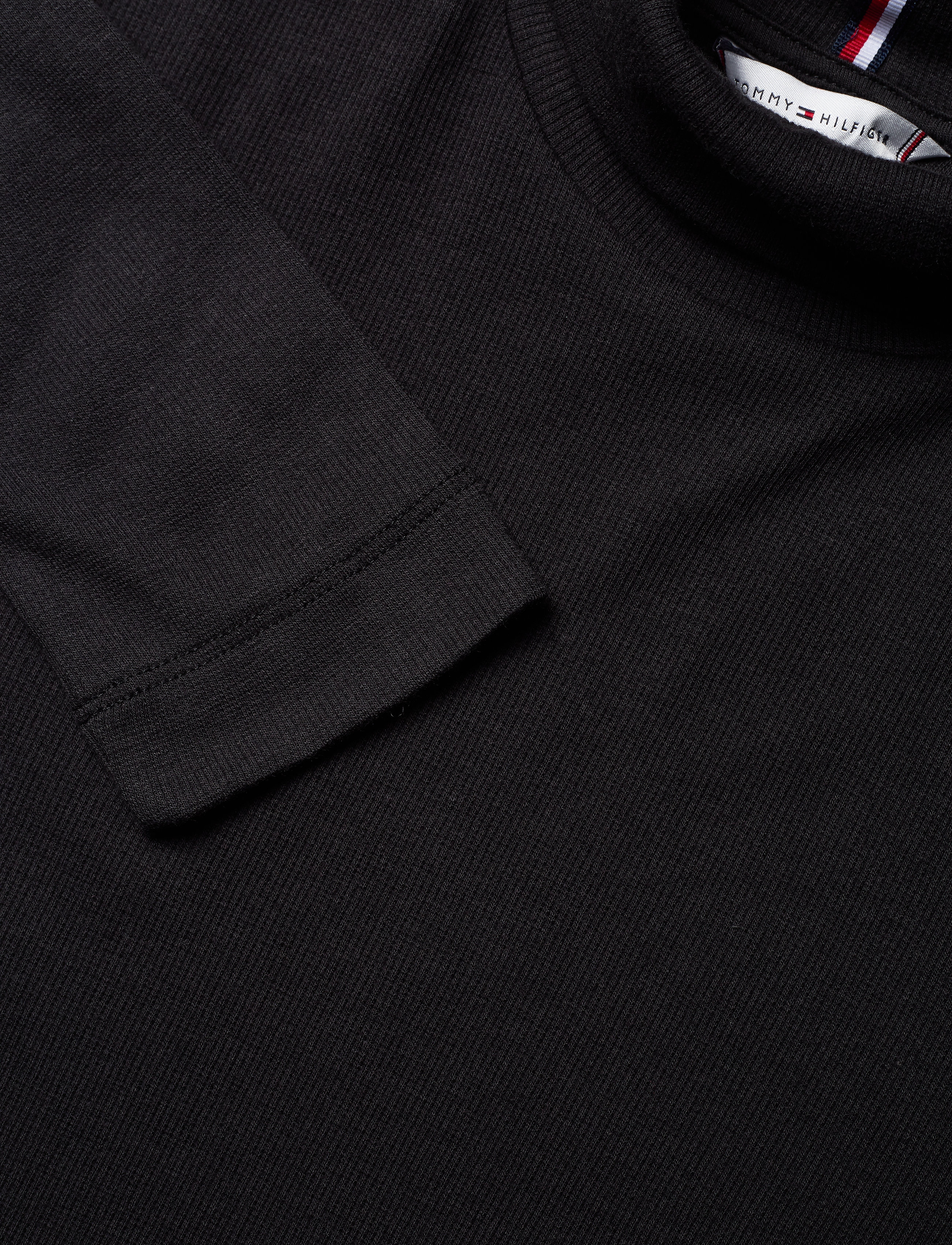 Tommy Hilfiger - TH ESSENTIAL SKINNY RIB ROLL-NK - meteorite - 2