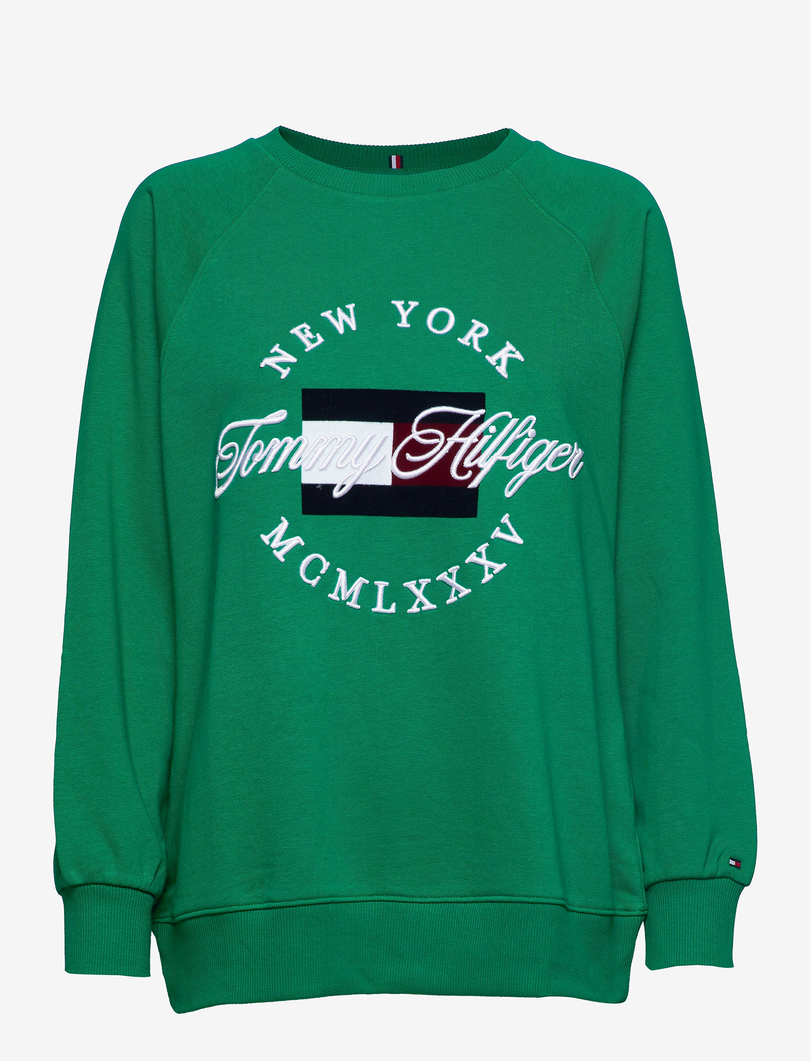 Tommy Hilfiger - LOLA C-NK SWEATSHIRT LS - ultramarine green - 0