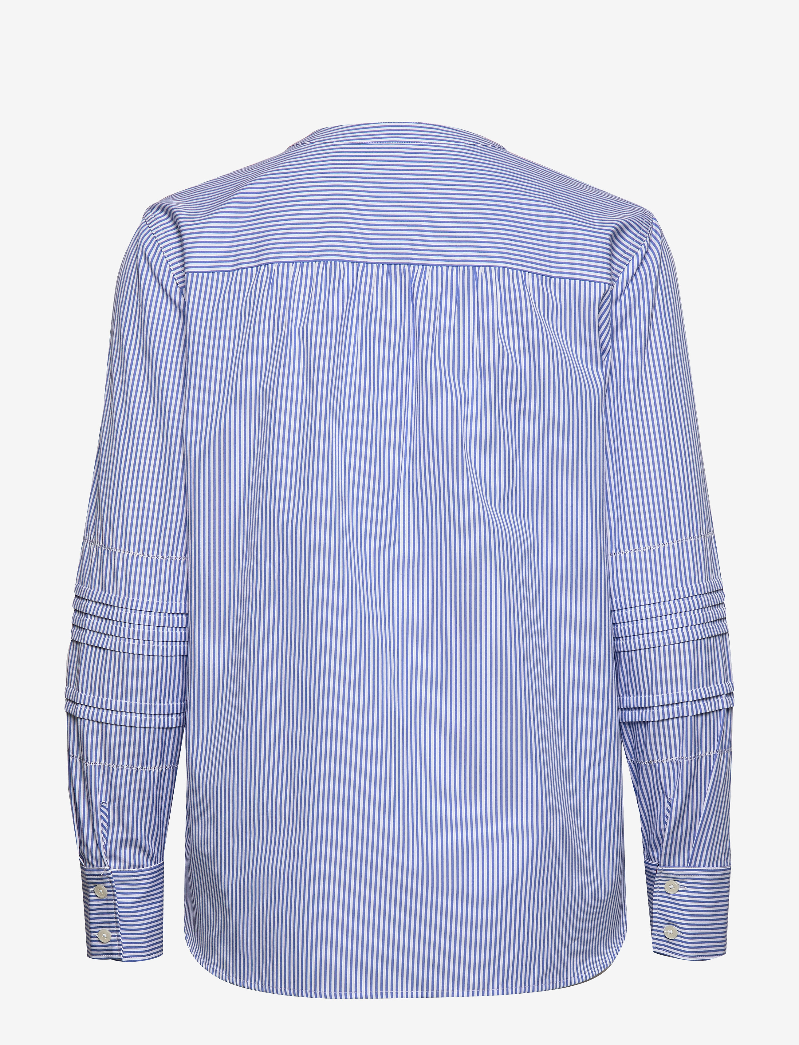 Tommy Hilfiger - ARRY PLEAT SHIRT LS W3 - we stp ultra marine - 1