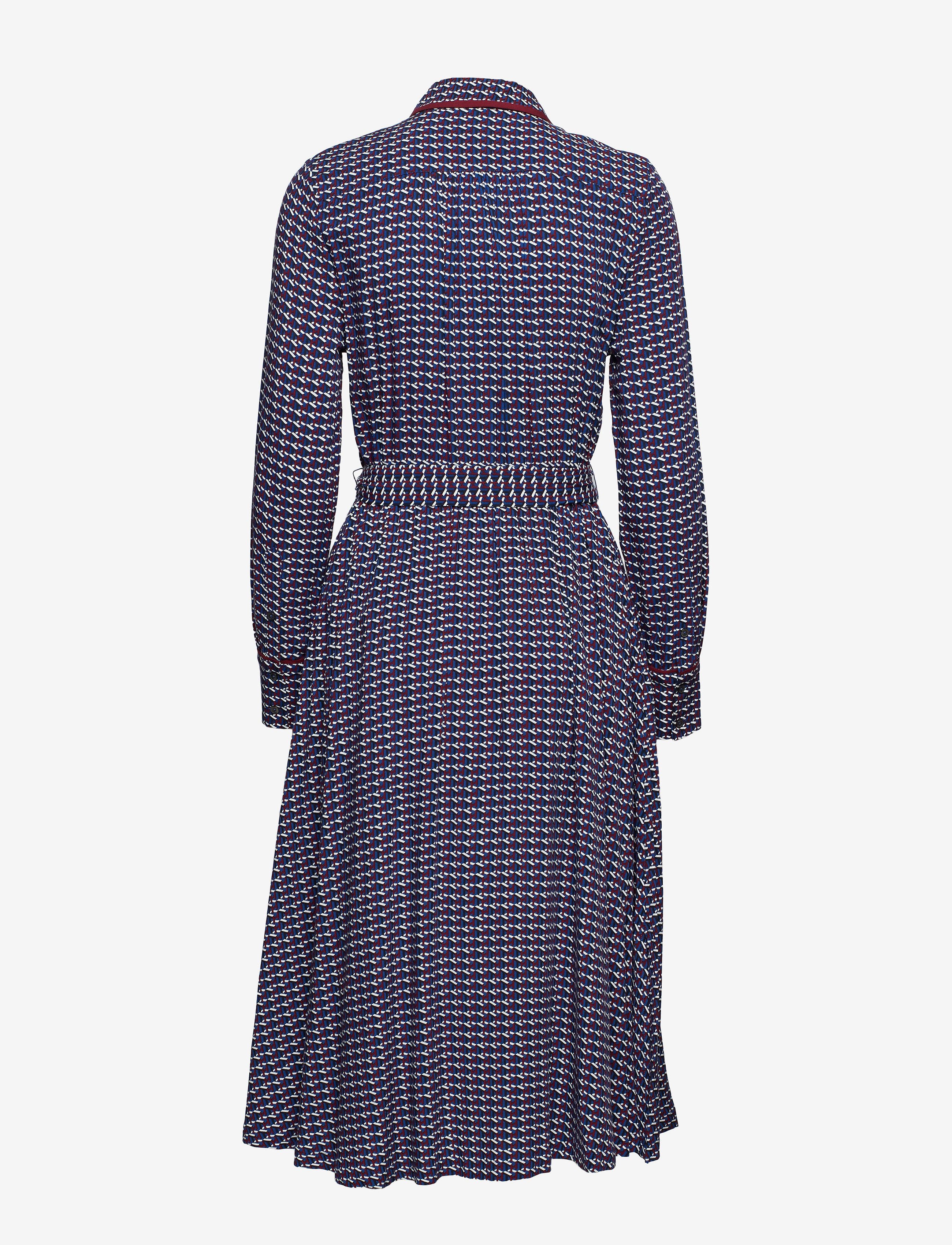 Tommy Hilfiger - ANGIE DRESS LS - th cube surf the web cabernet - 1