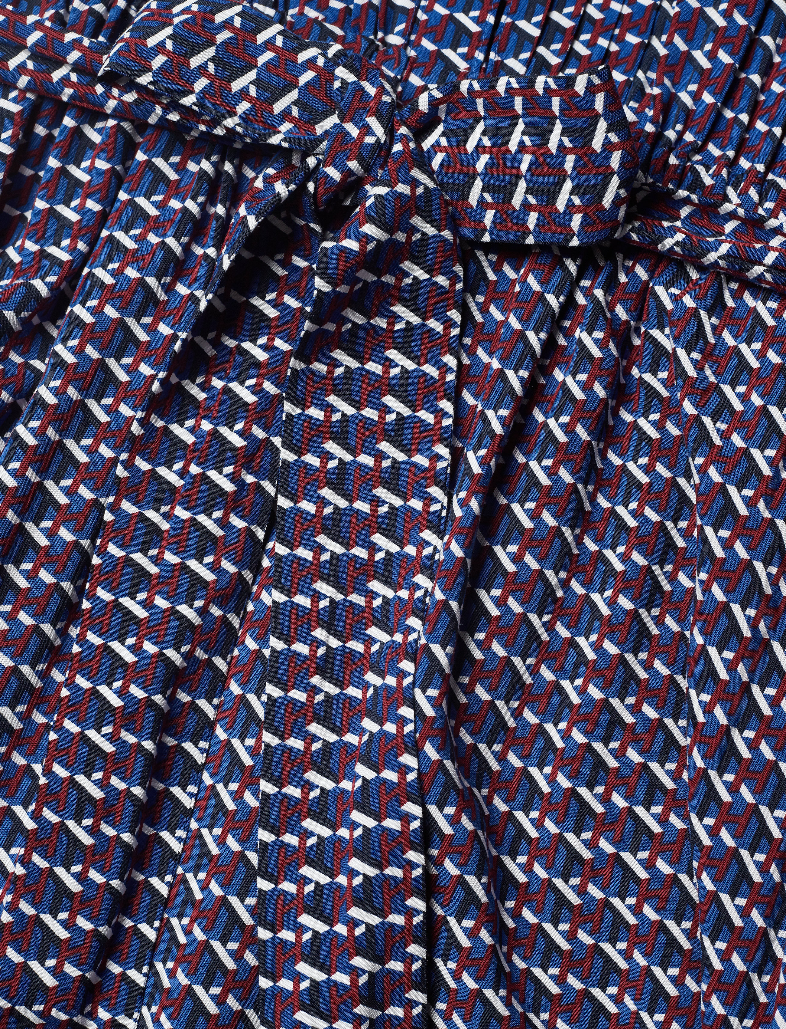 Tommy Hilfiger - ANGIE DRESS LS - th cube surf the web cabernet - 3