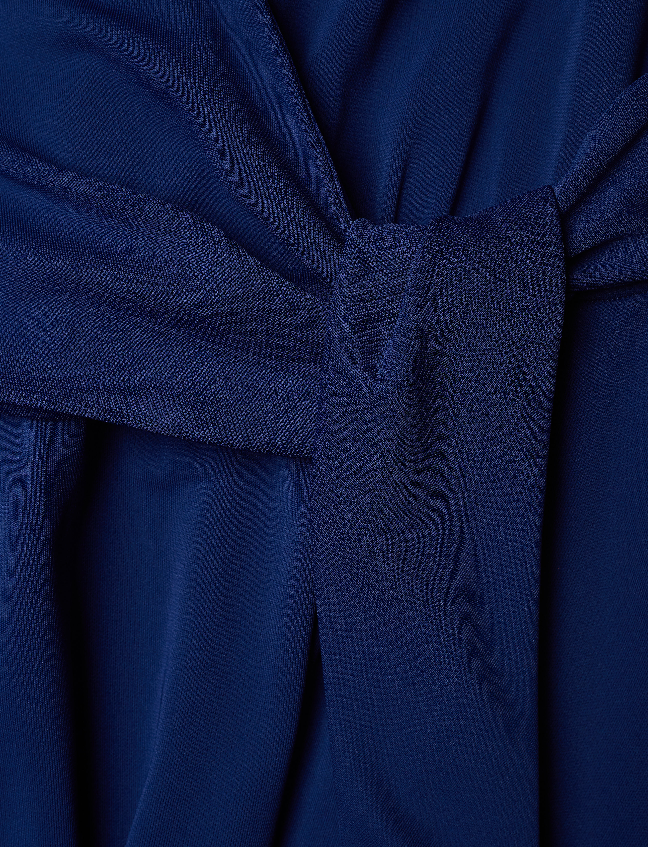 Tommy Hilfiger - BARBARA WRAP DRESS LS - blue depths - 3