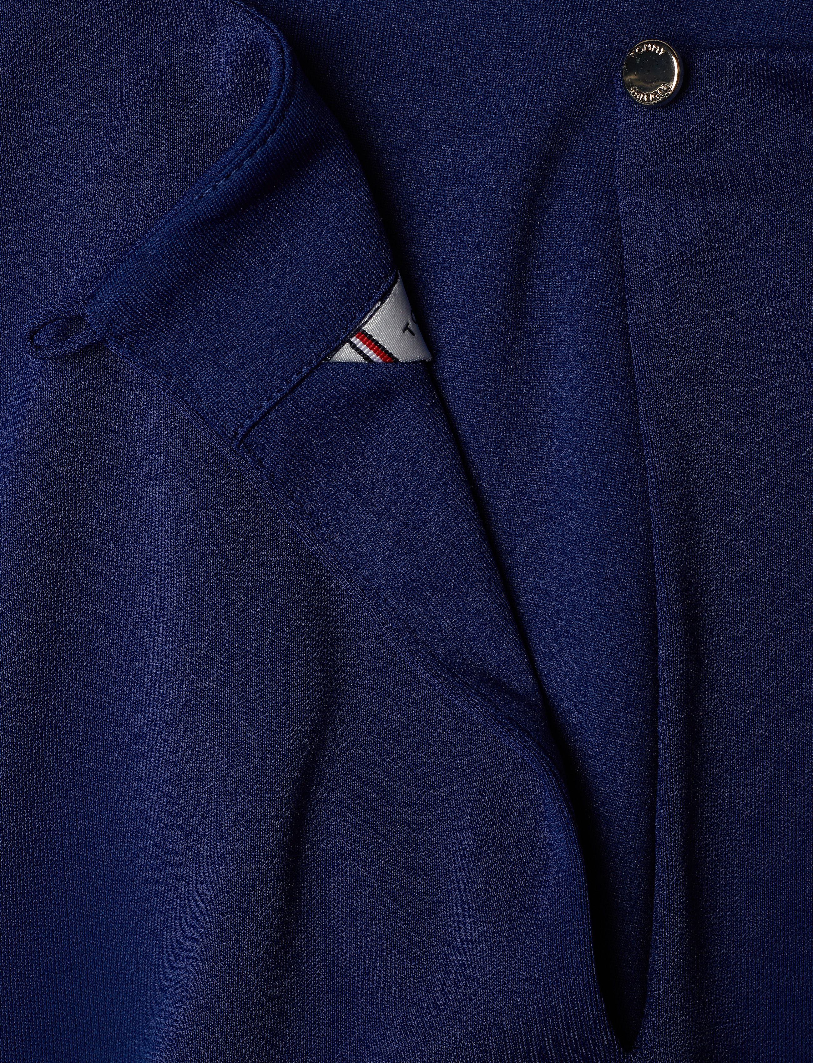 Tommy Hilfiger - BARBARA WRAP DRESS LS - blue depths - 4