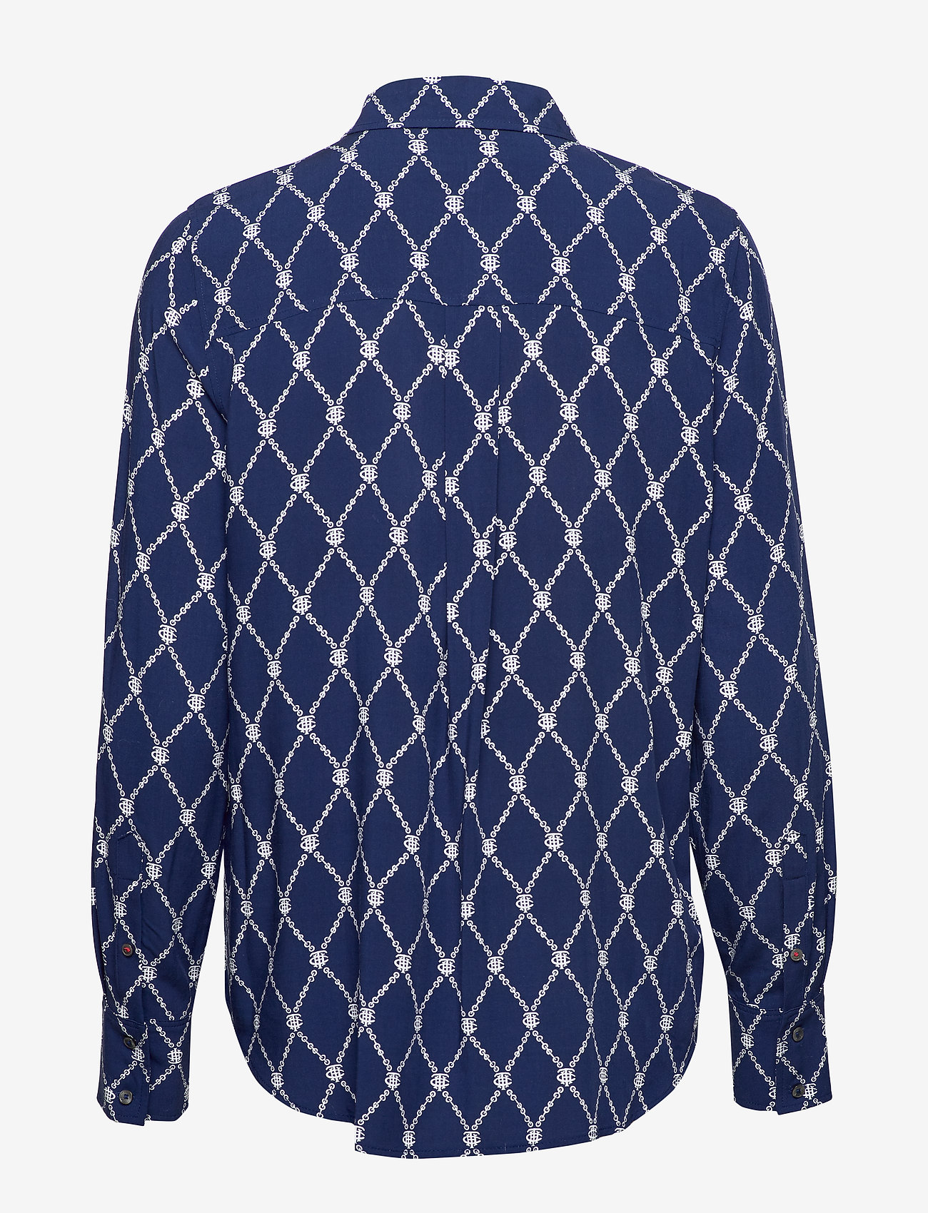 Tommy Hilfiger - DANEE BLOUSE LS - thc monogram prt / blue ink - 1