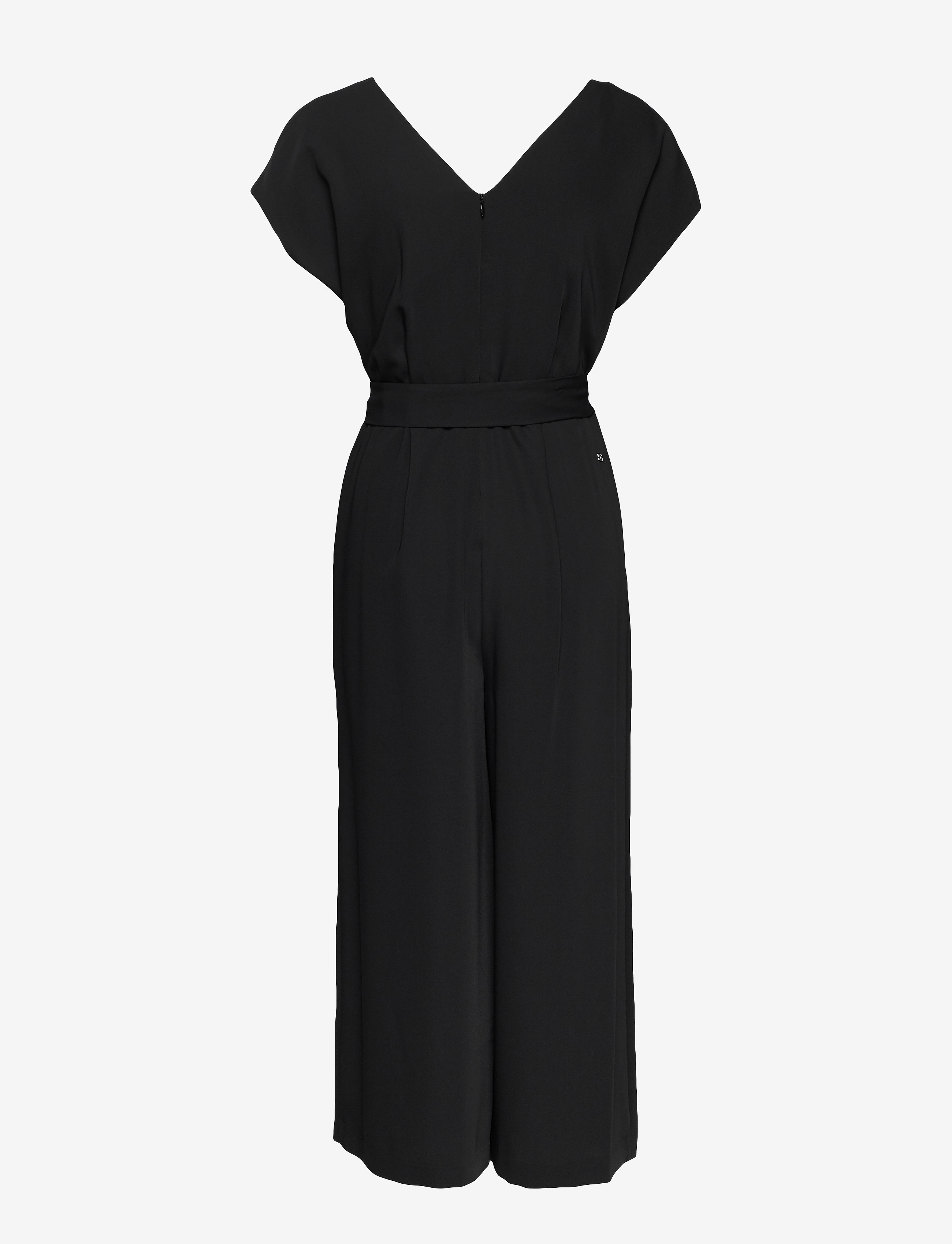 Tommy Hilfiger - OC DONNA JUMPSUIT SS - black - 1