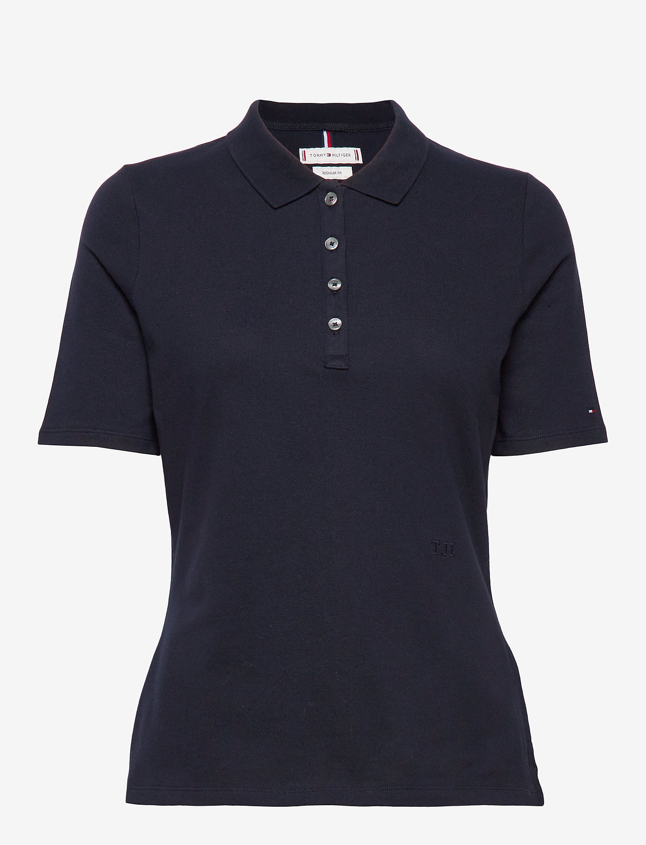 Tommy Hilfiger - NEW TH ESSENTIAL REG POLO SS - desert sky - 0