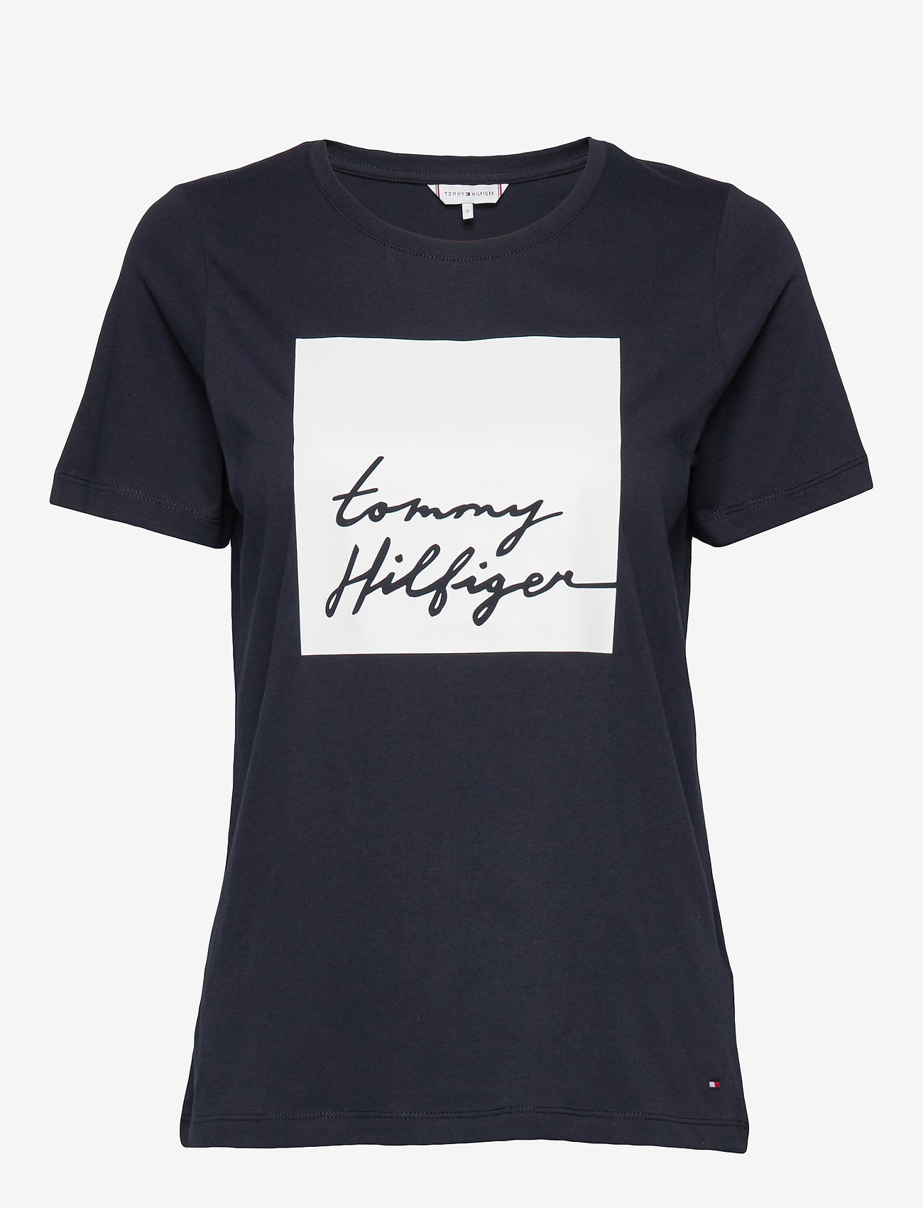 Tommy Hilfiger - ALISSA REGULAR C-NK - desert sky / blue box - 0