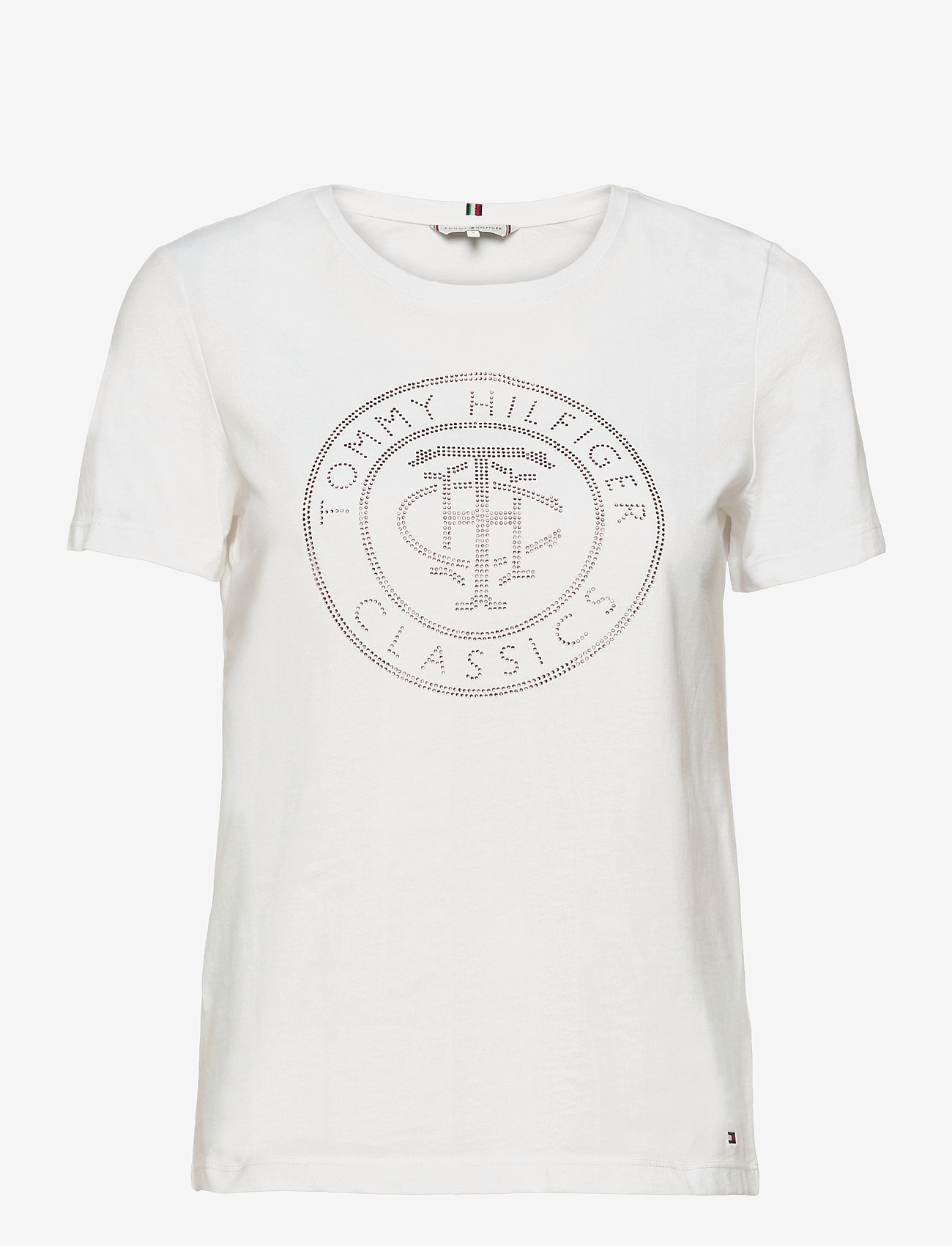 TIARA REGULAR ROUND-NK TEE SS - WHITE