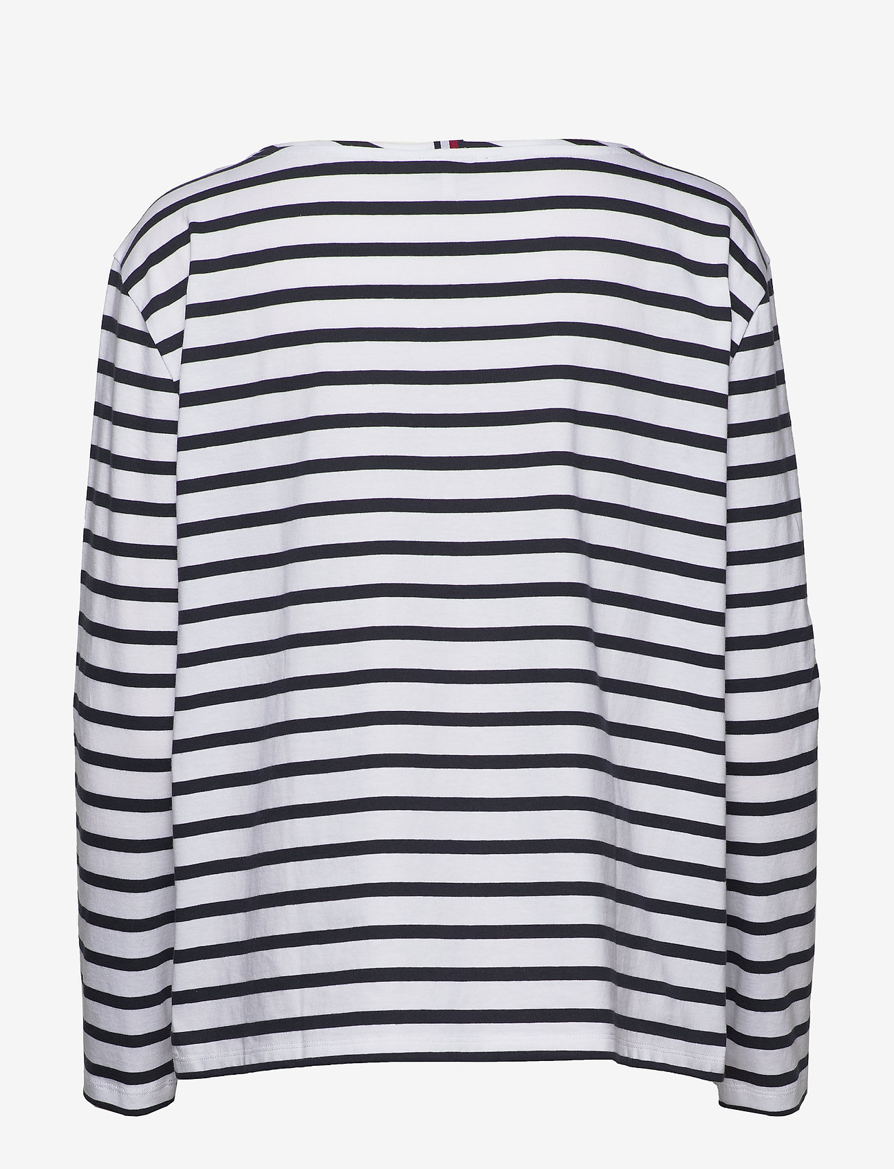 Tommy Hilfiger - TH ESSENTIAL RELAXED - breton stp / desert sky - whit - 1