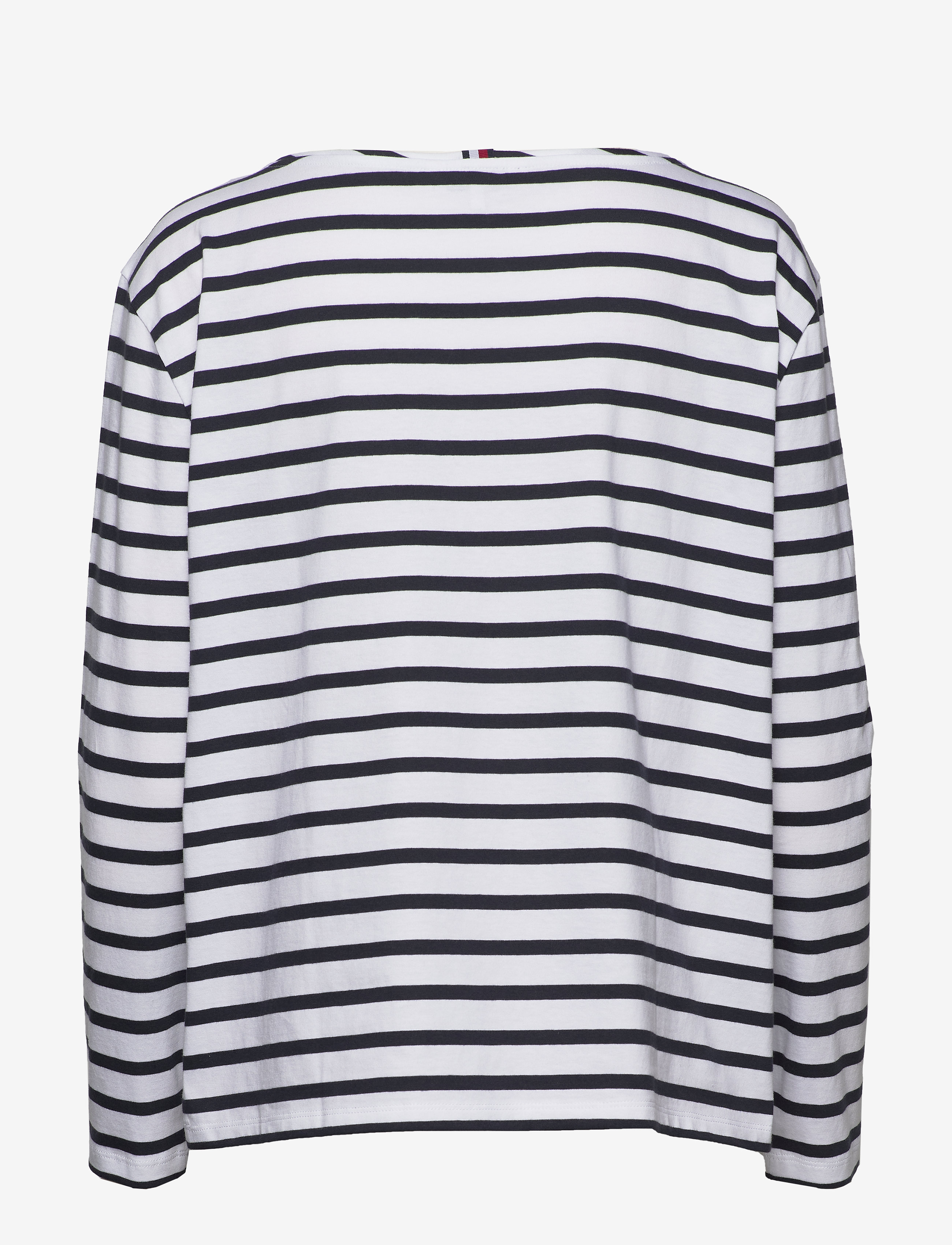 Tommy Hilfiger - TH ESSENTIAL RELAXED - breton stp / desert sky - whit - 1