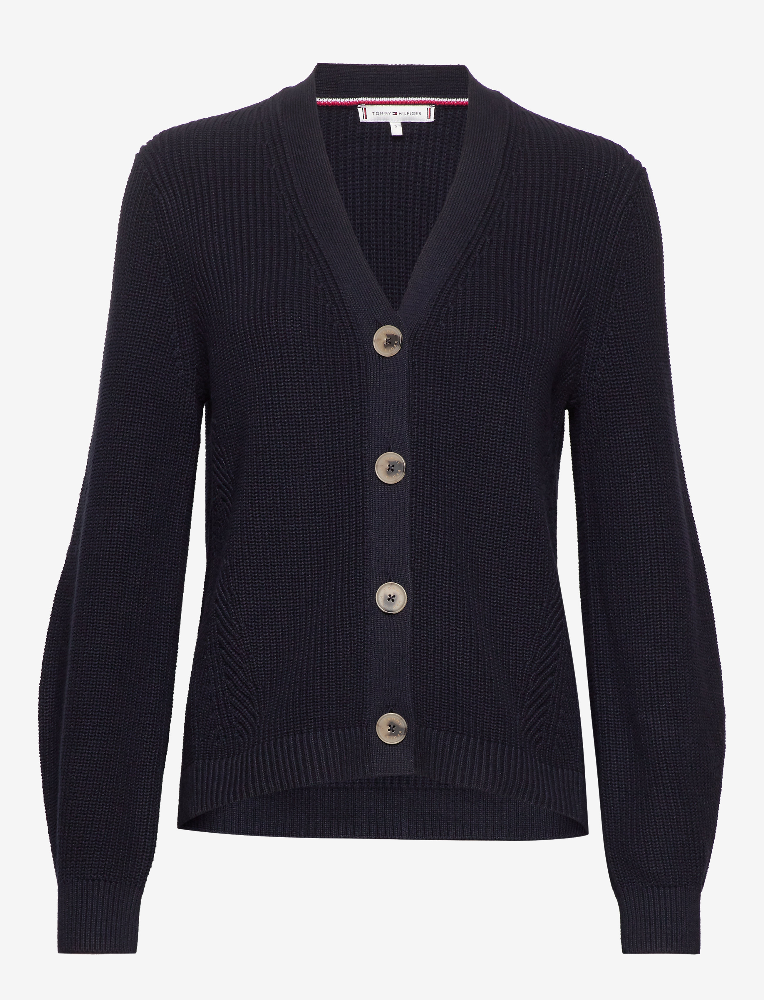 Tommy Hilfiger - HAYANA V-NK CARDI - desert sky - 0