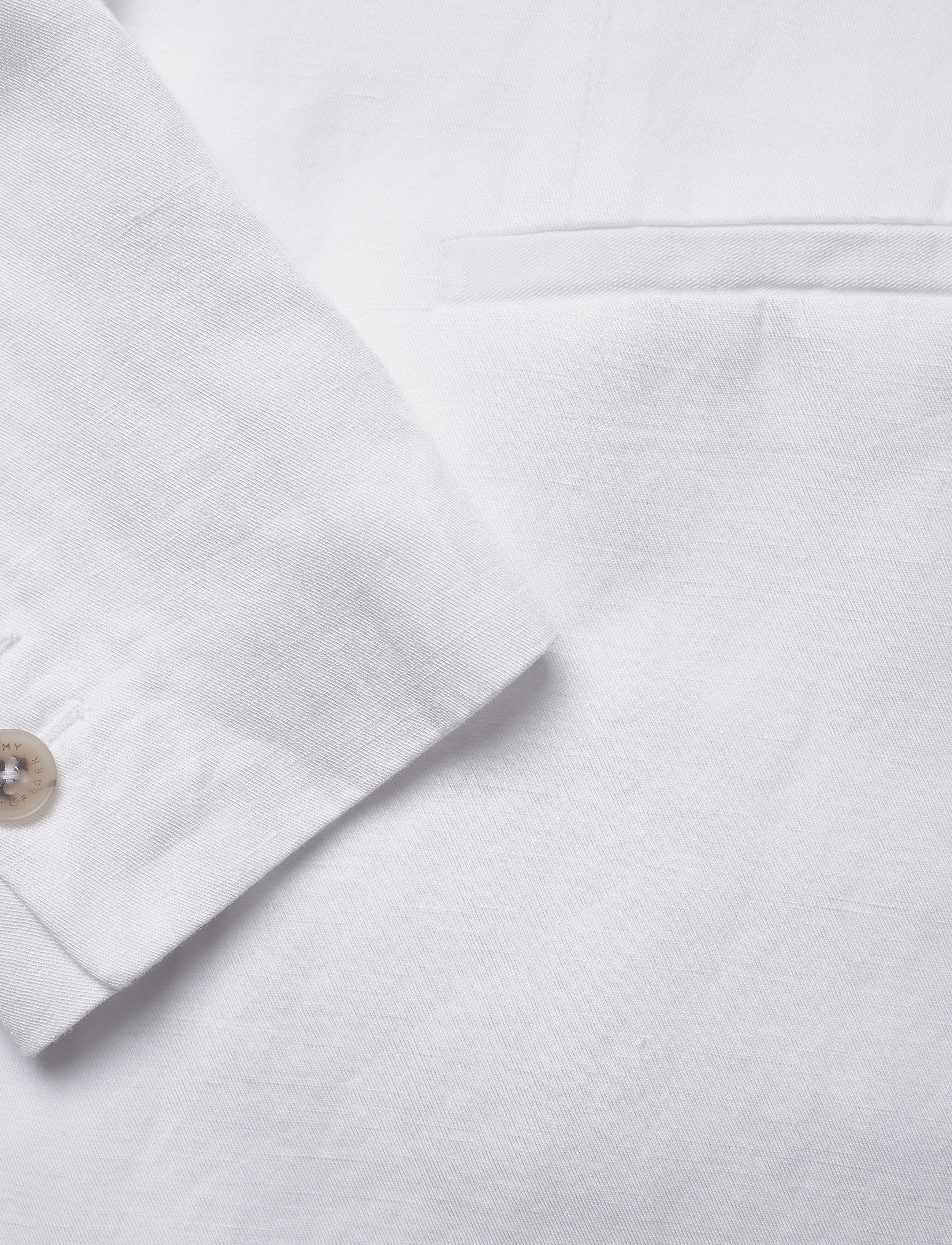 Tommy Hilfiger - LINEN TENCEL SB BLAZER - white - 3