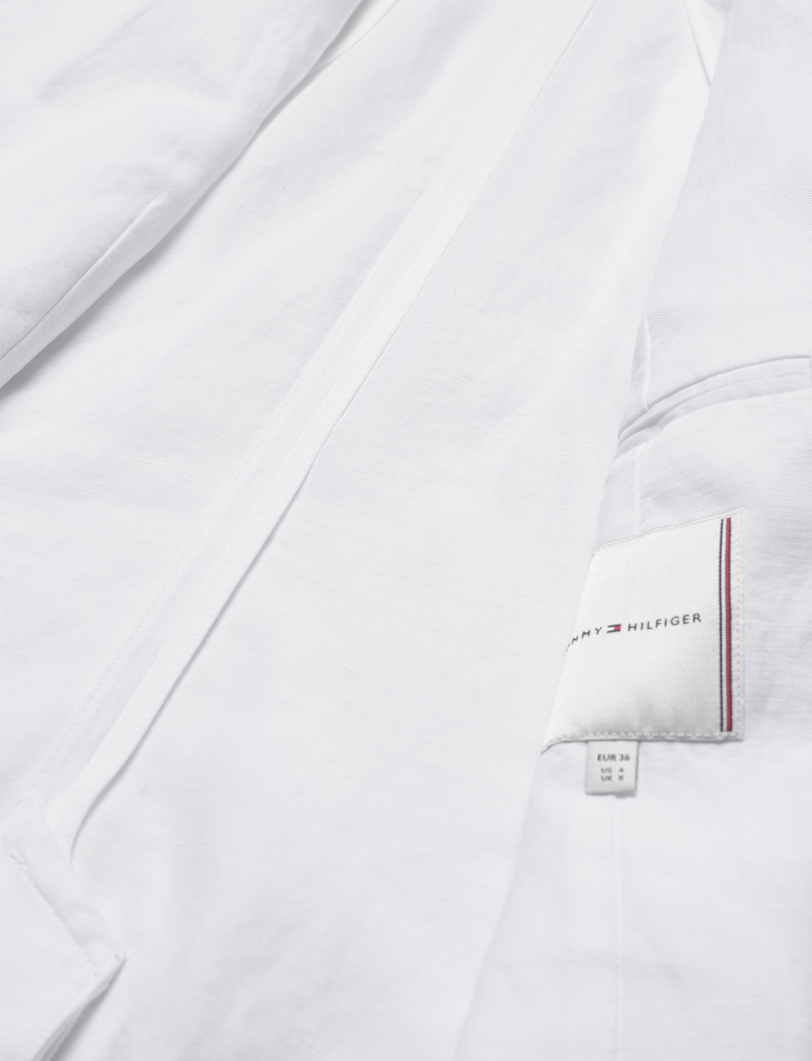Tommy Hilfiger - LINEN TENCEL SB BLAZER - white - 4