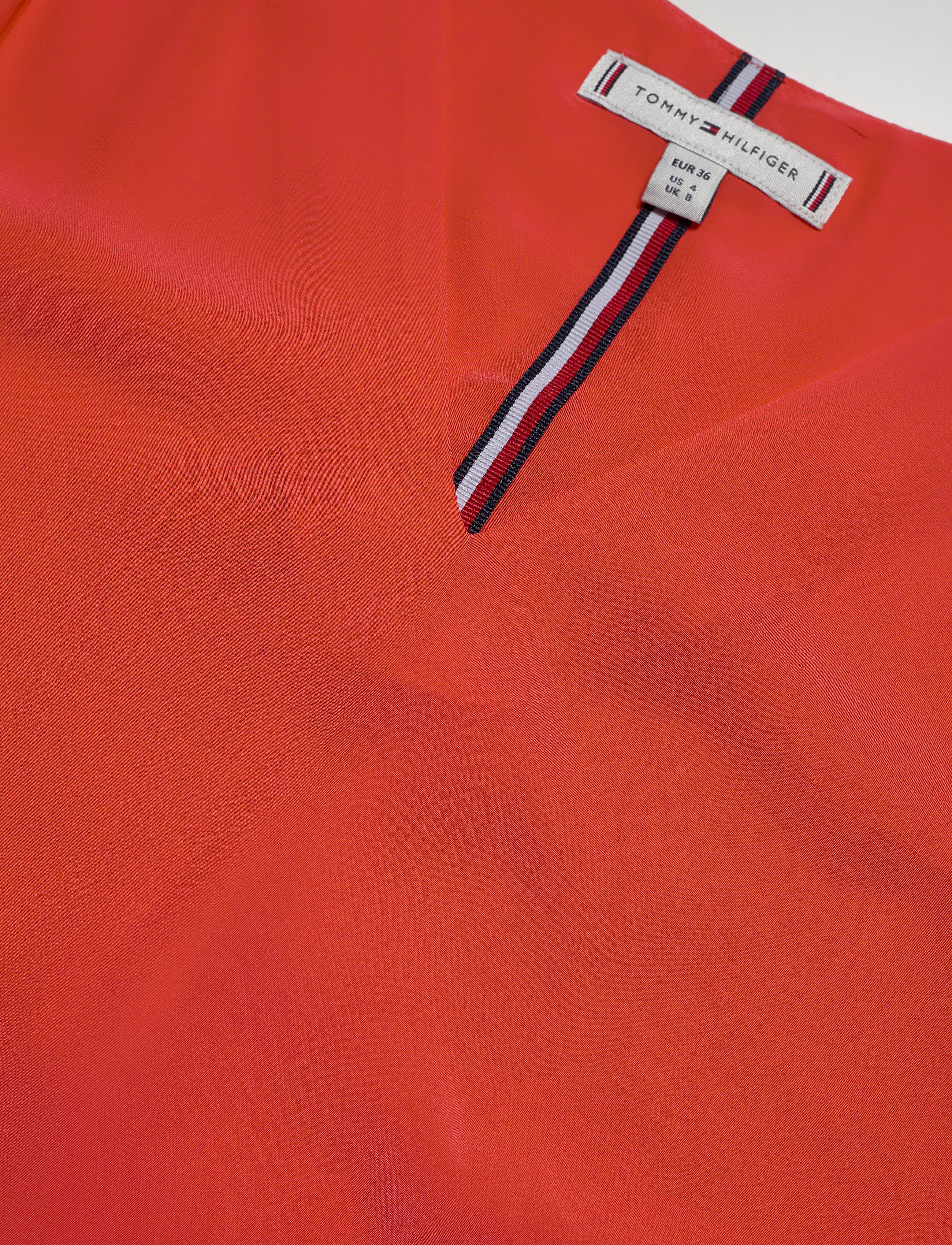 Tommy Hilfiger - LOTTIE BLOUSE 3/4 SL - bright vermillion - 2
