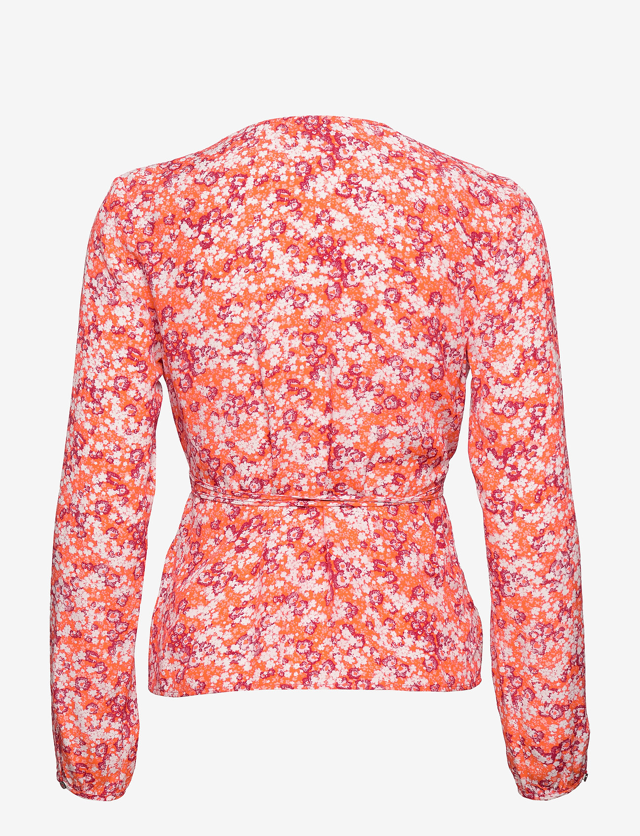 Tommy Hilfiger - LEONORA WRAP BLOUSE - camofloral prt / br. ver - 1