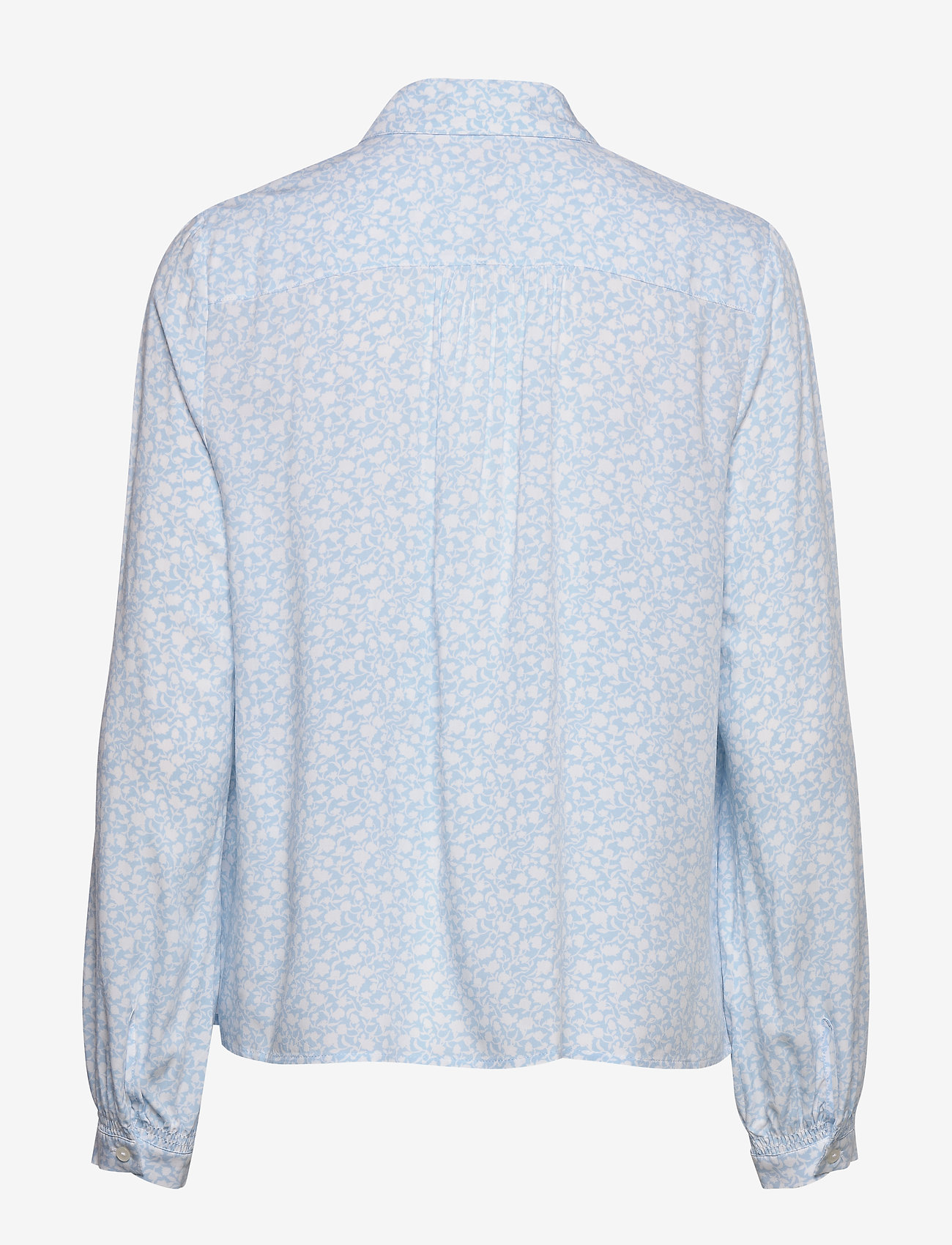 Tommy Hilfiger - DANEE HALF PLACKET BLOUSE LS - posy prt / sail blue - 1
