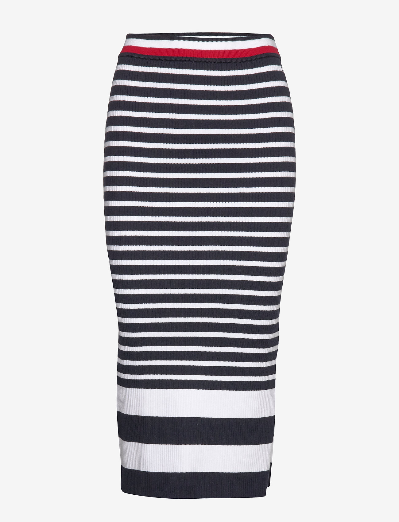 Tommy Hilfiger - KENA SKIRT - desert sky / white stp swt - 0