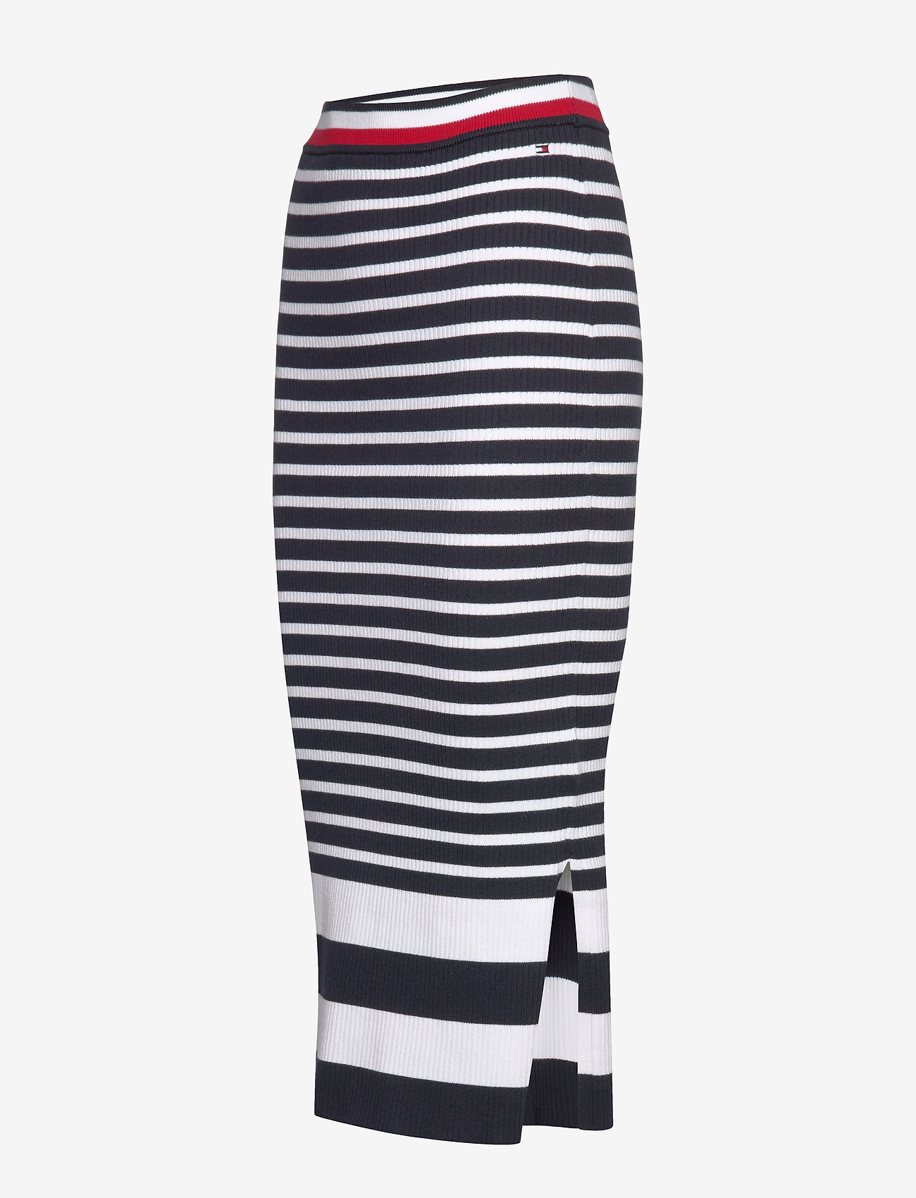 Tommy Hilfiger - KENA SKIRT - desert sky / white stp swt - 2
