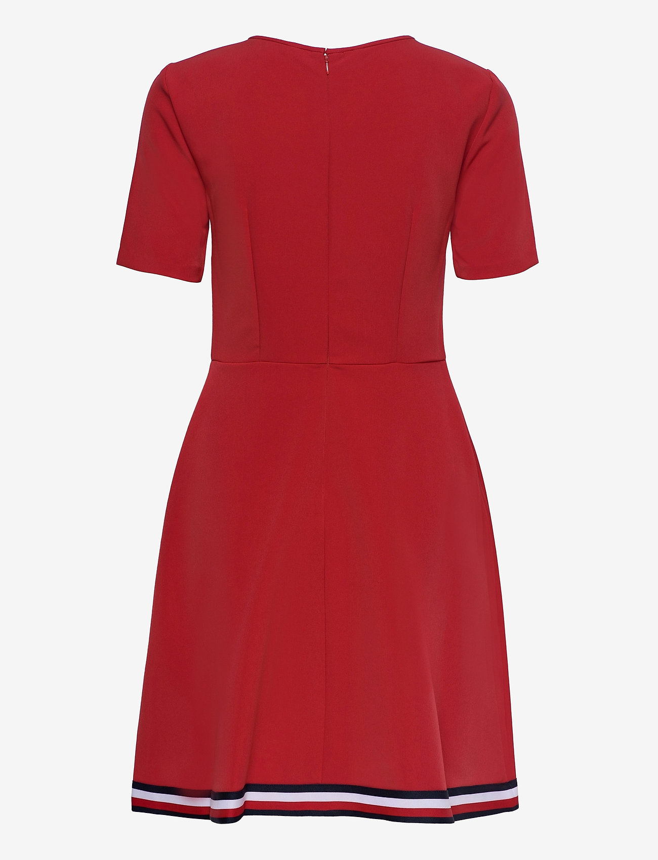 Tommy Hilfiger - ANGELA CADY F&F SHORT DRESS SS - primary red - 1