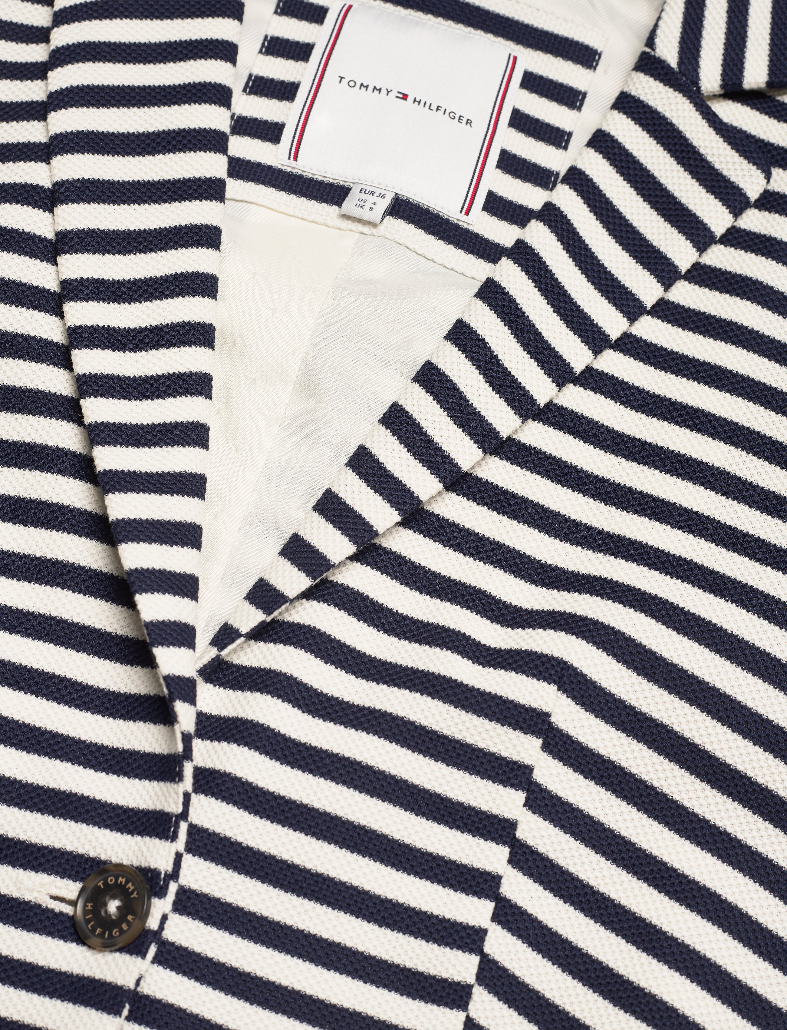Tommy Hilfiger - BEEHIVE JERSEY SB BL - white/desert sky stp - 2