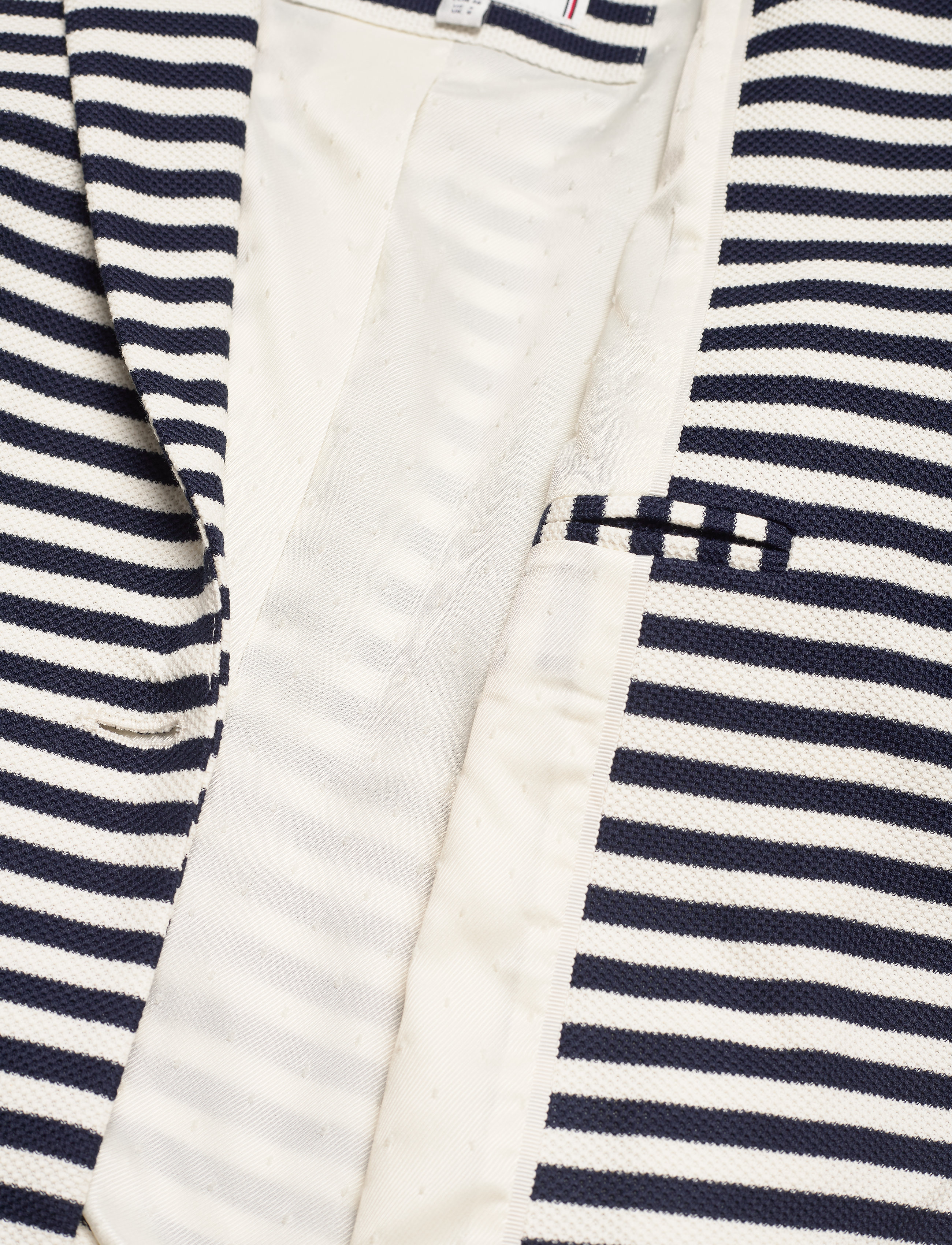 Tommy Hilfiger - BEEHIVE JERSEY SB BL - white/desert sky stp - 4