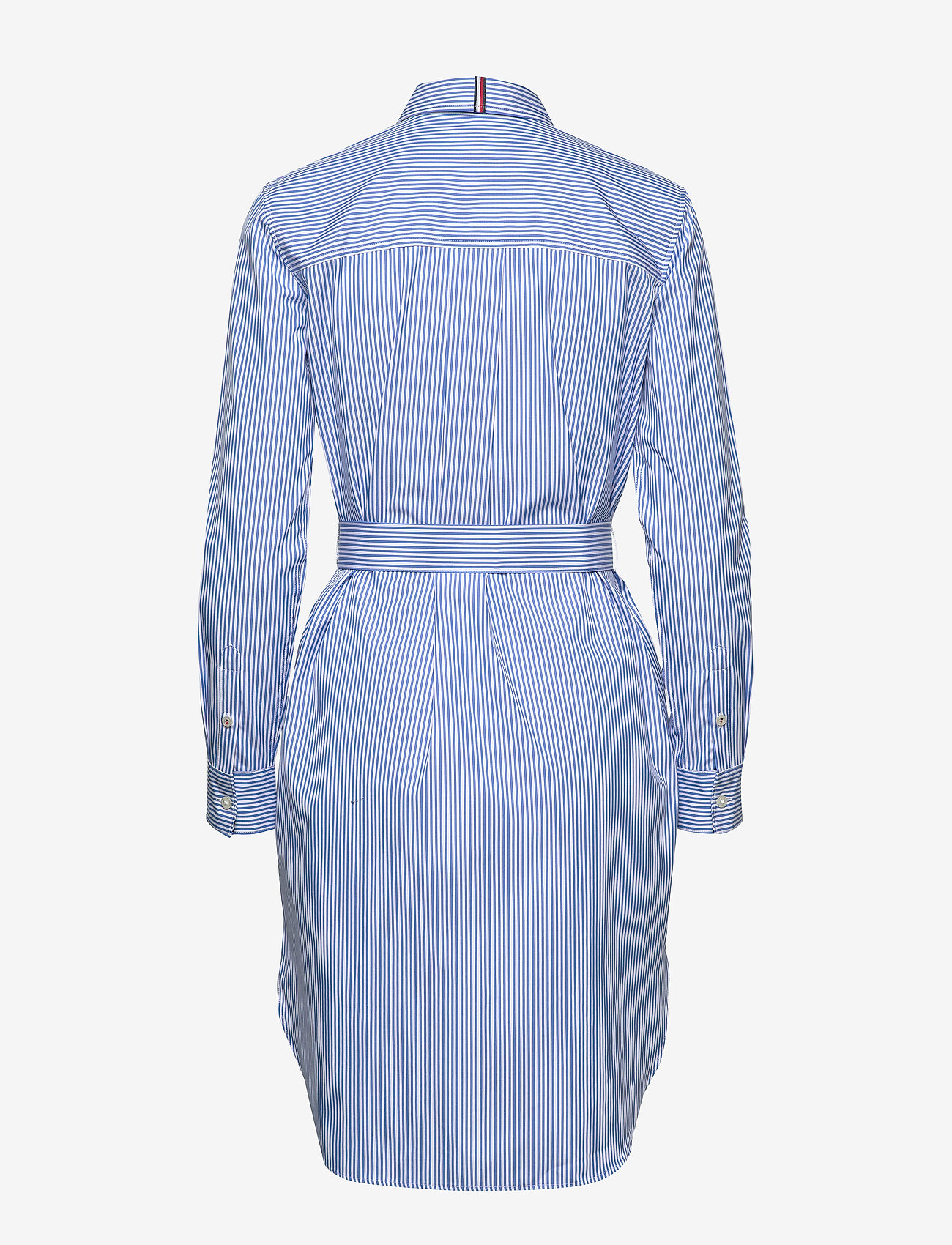 Tommy Hilfiger - TH ESSENTIAL SHIRT DRESS LS - yd we stp / copenhagen blue - 1
