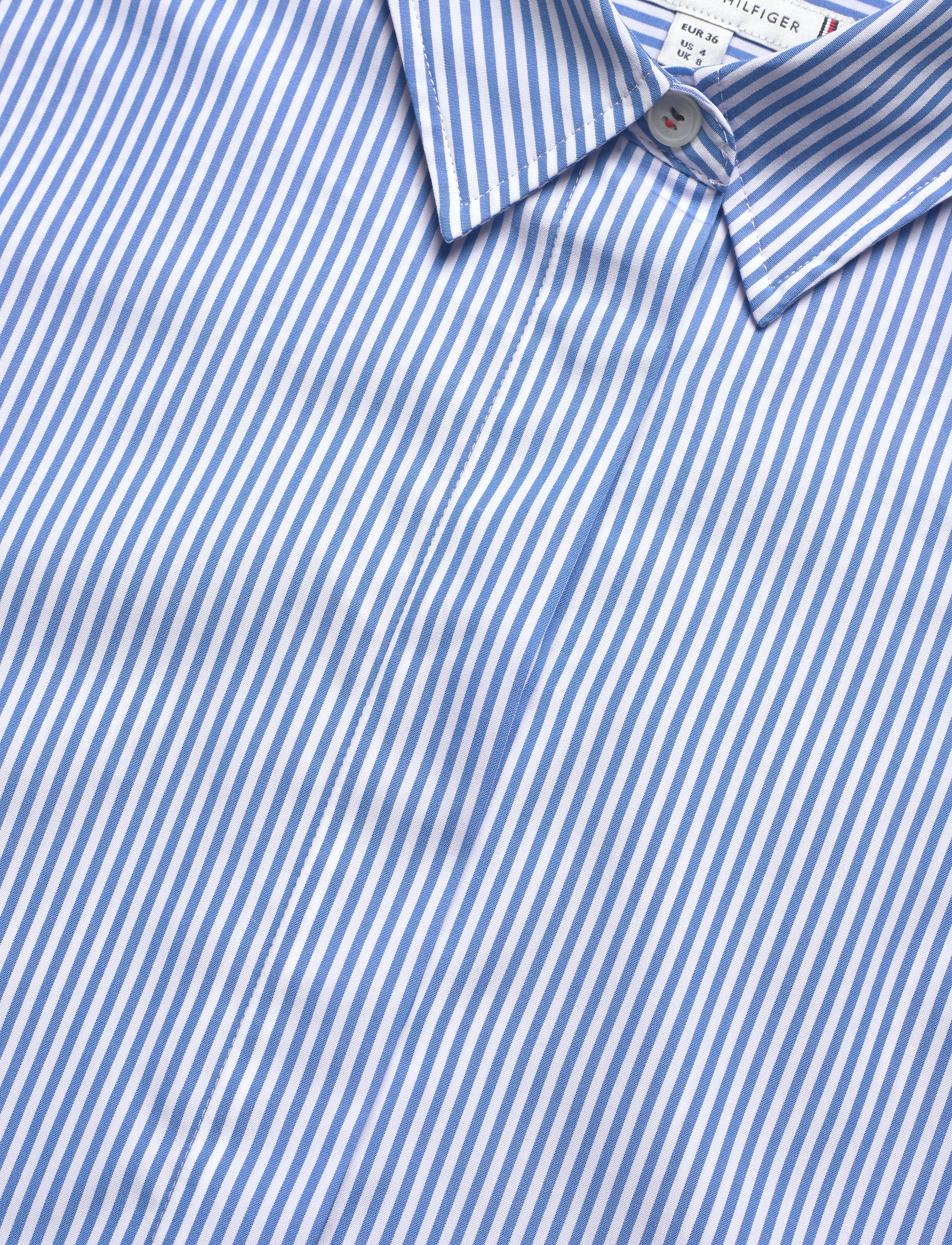 Tommy Hilfiger - TH ESSENTIAL SHIRT DRESS LS - yd we stp / copenhagen blue - 2