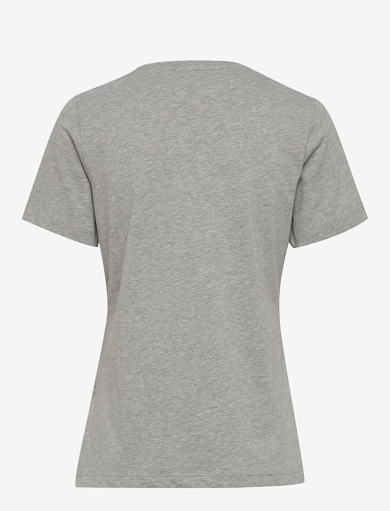 Tommy Hilfiger - ANNIE REGULAR C-NK TEE SS - light grey heather - 1