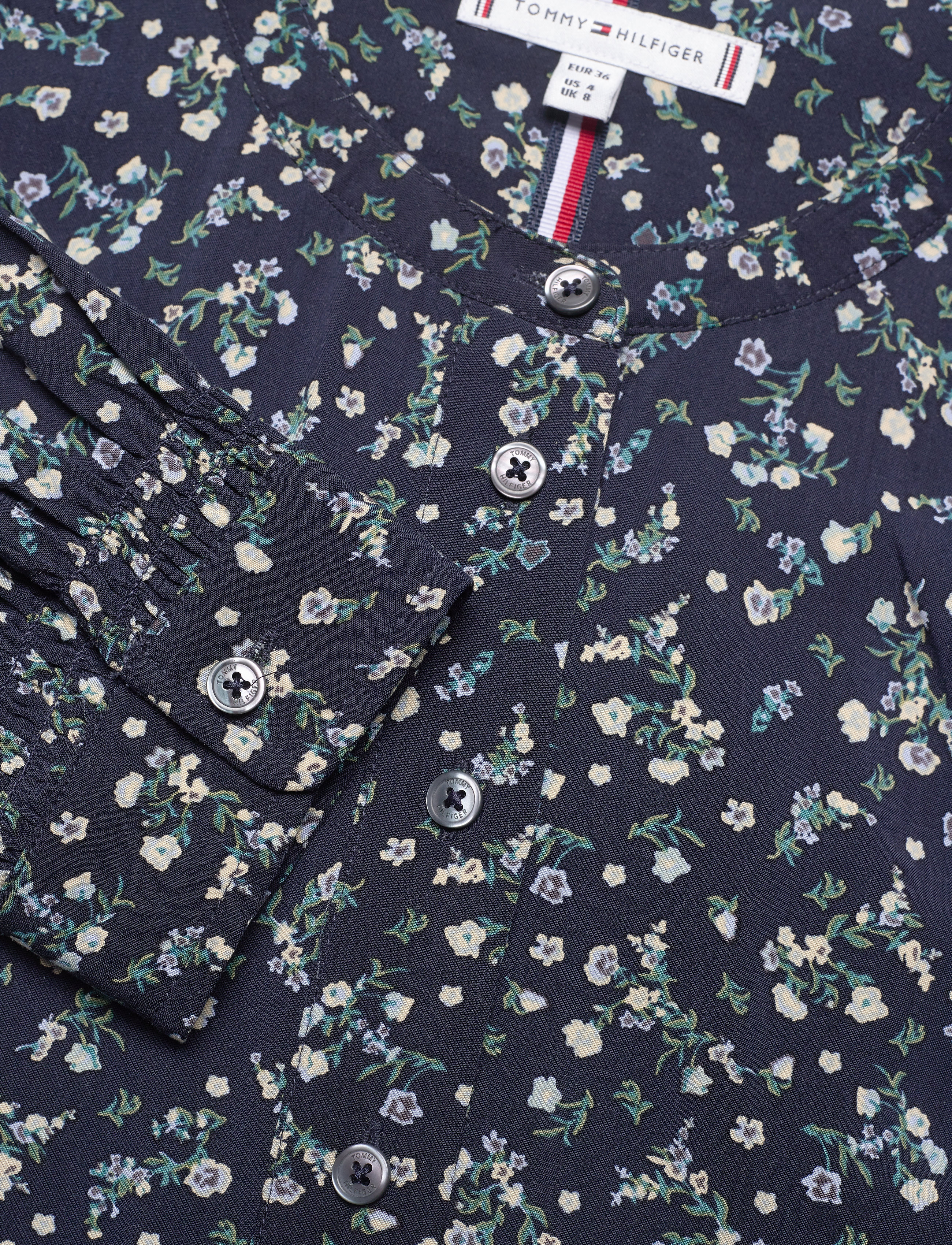 Tommy Hilfiger - RAYA POP-OVER BLOUSE LS - prairie floral desert sky - 2