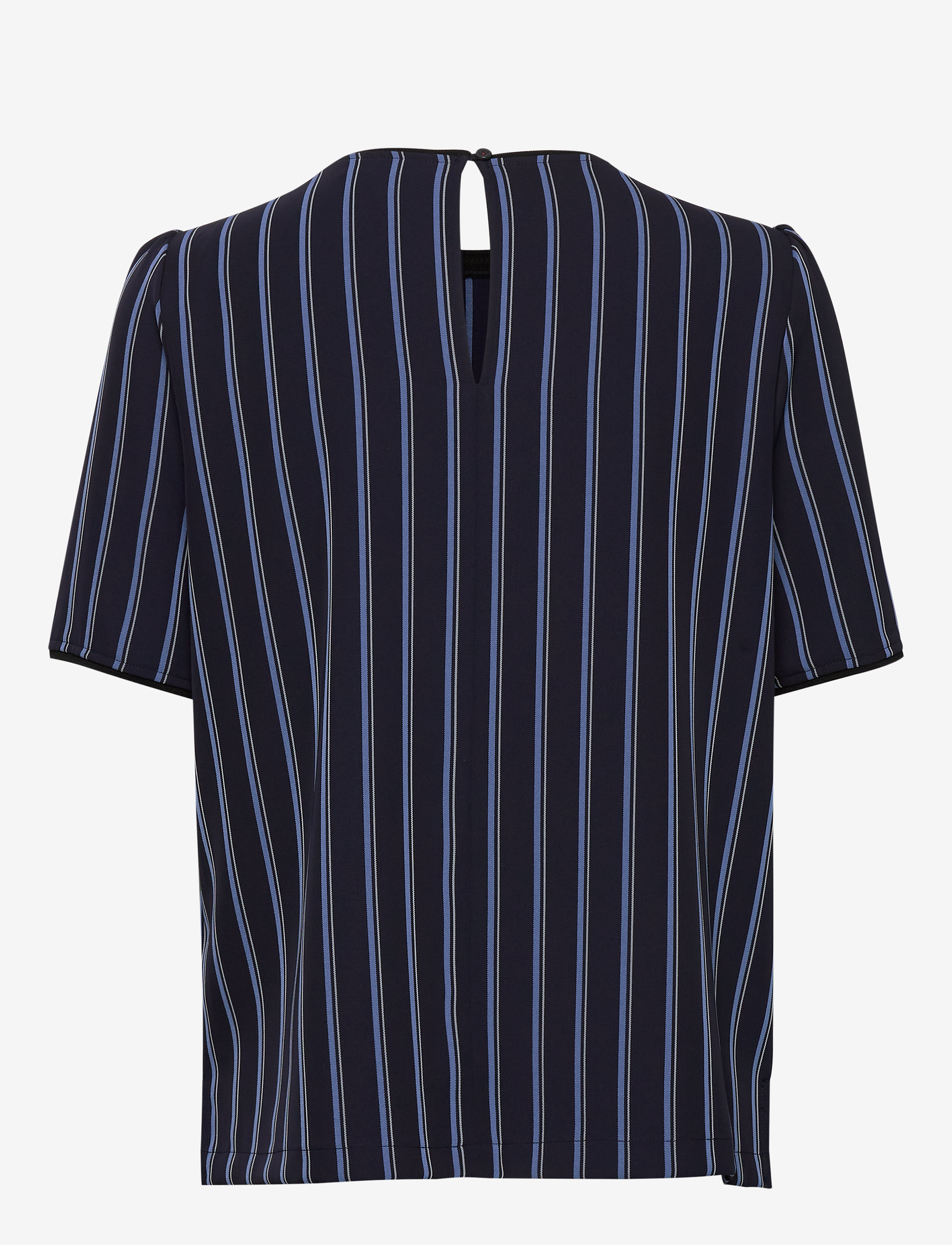 Tommy Hilfiger - SASHA TOP SS - prairie blazer stp moon blue - 1