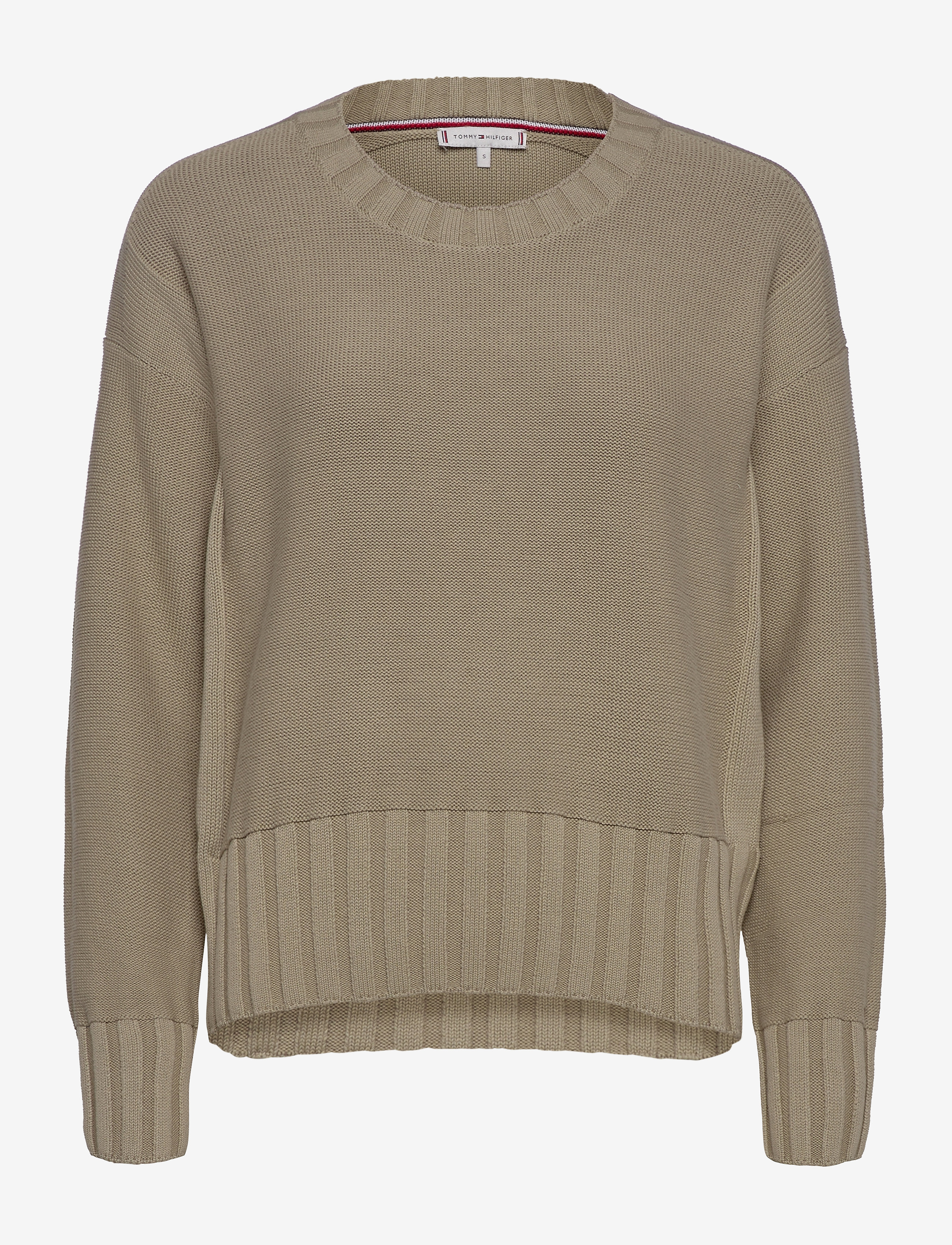 Tommy Hilfiger - AIMY C-NK SWT LS - surplus khaki - 0
