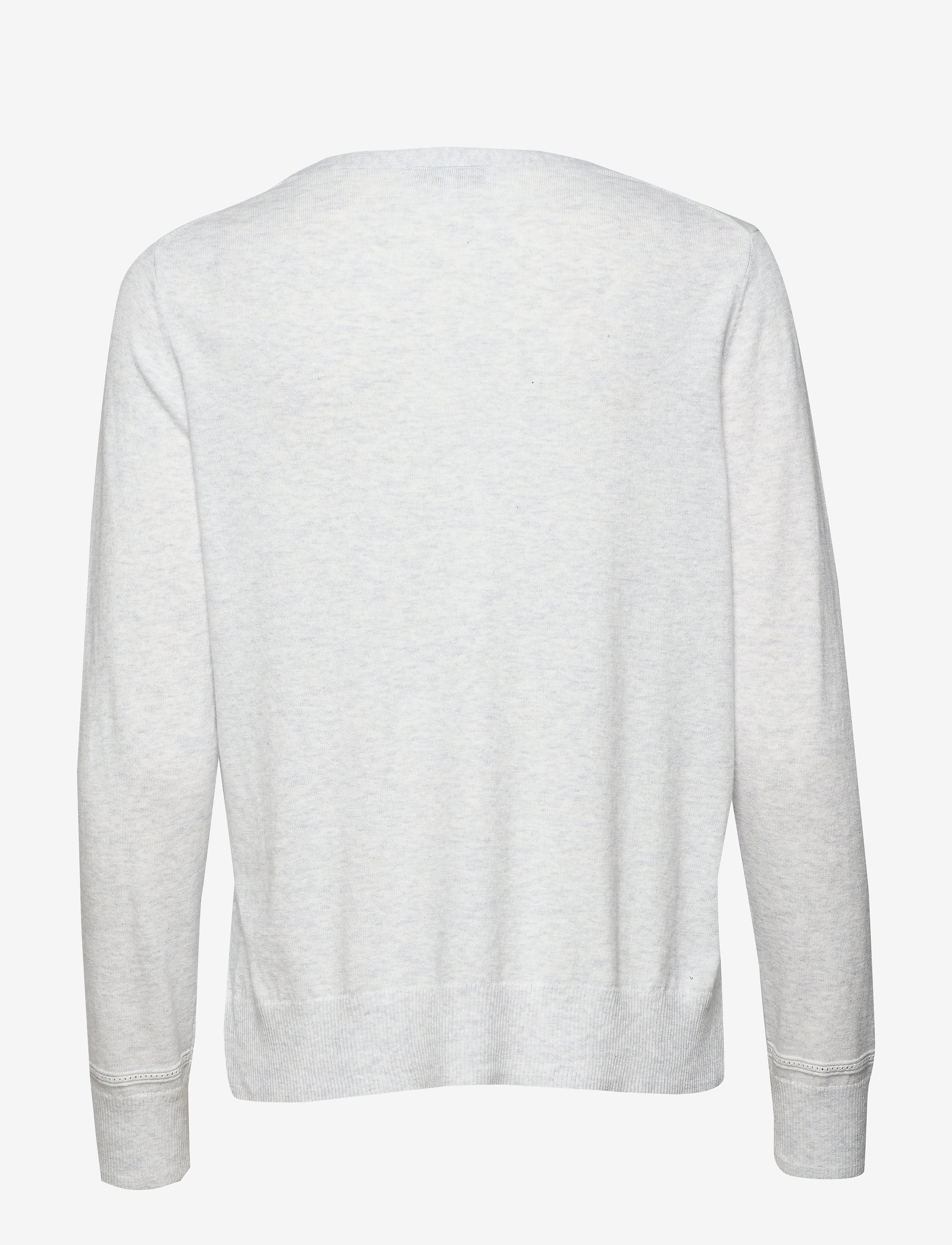Tommy Hilfiger - NOLAA V-NK SWT LS - ice grey htr - 1