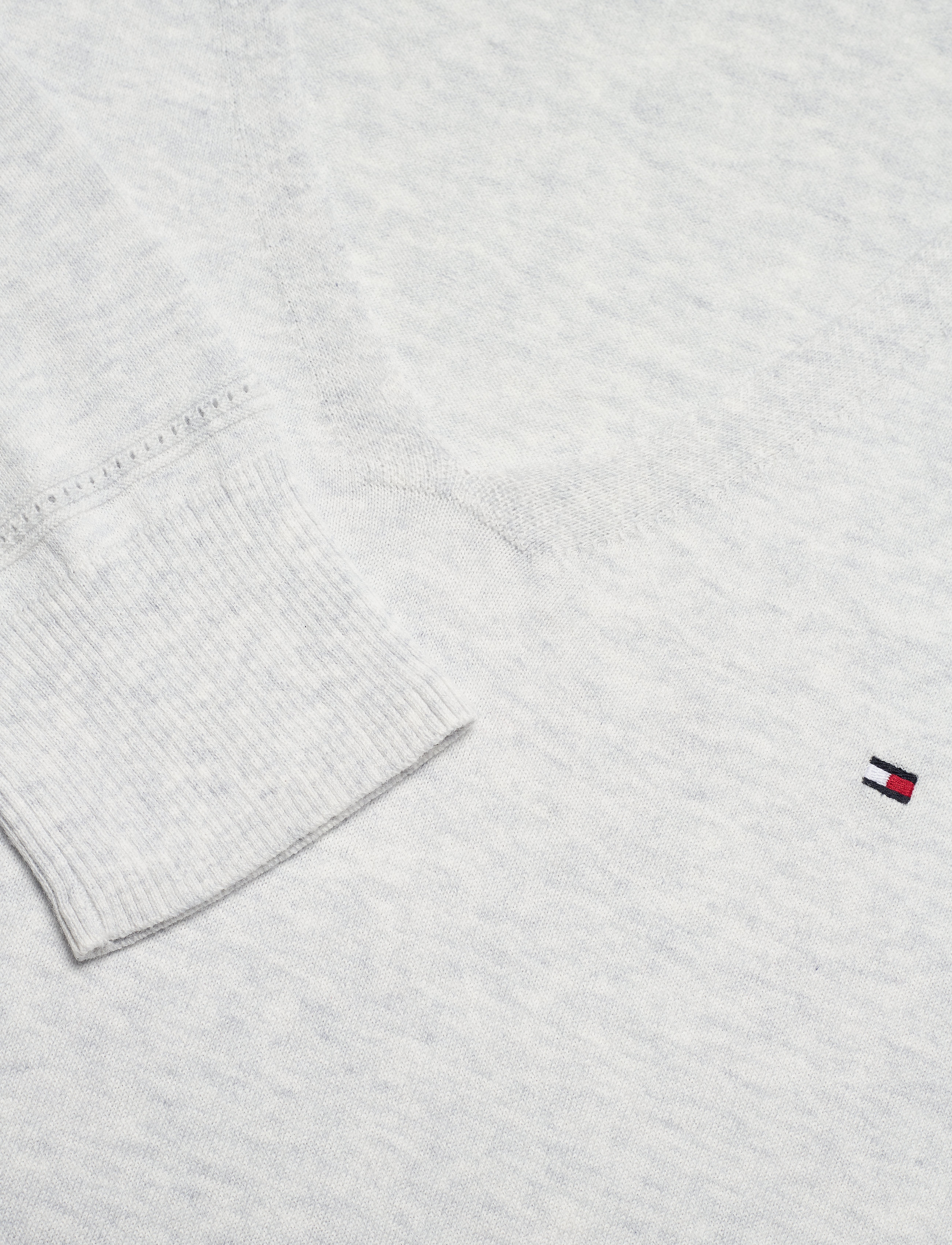 Tommy Hilfiger - NOLAA V-NK SWT LS - ice grey htr - 2