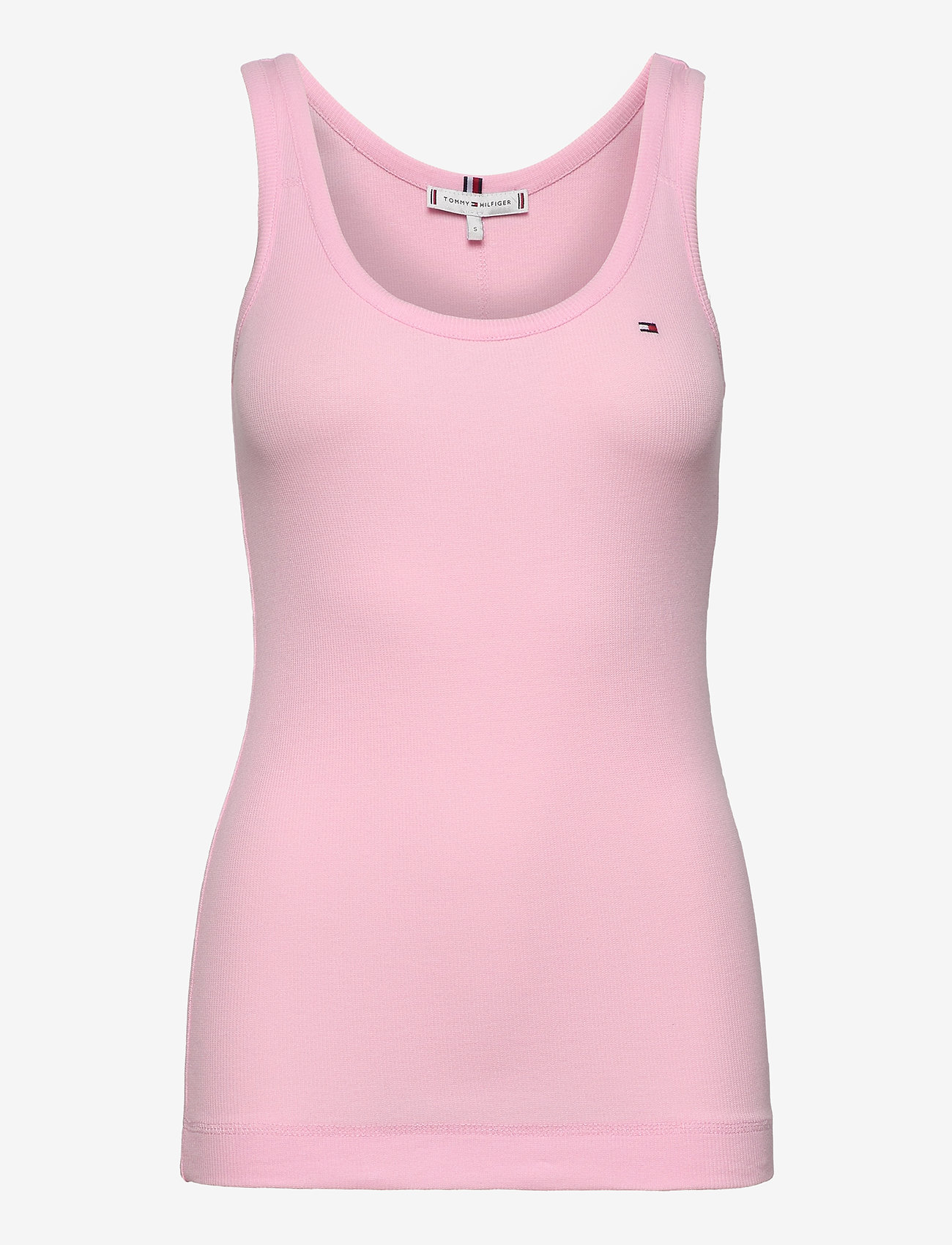 Tommy Hilfiger - SKINNY RIB TANK TOP - pastel pink - 0