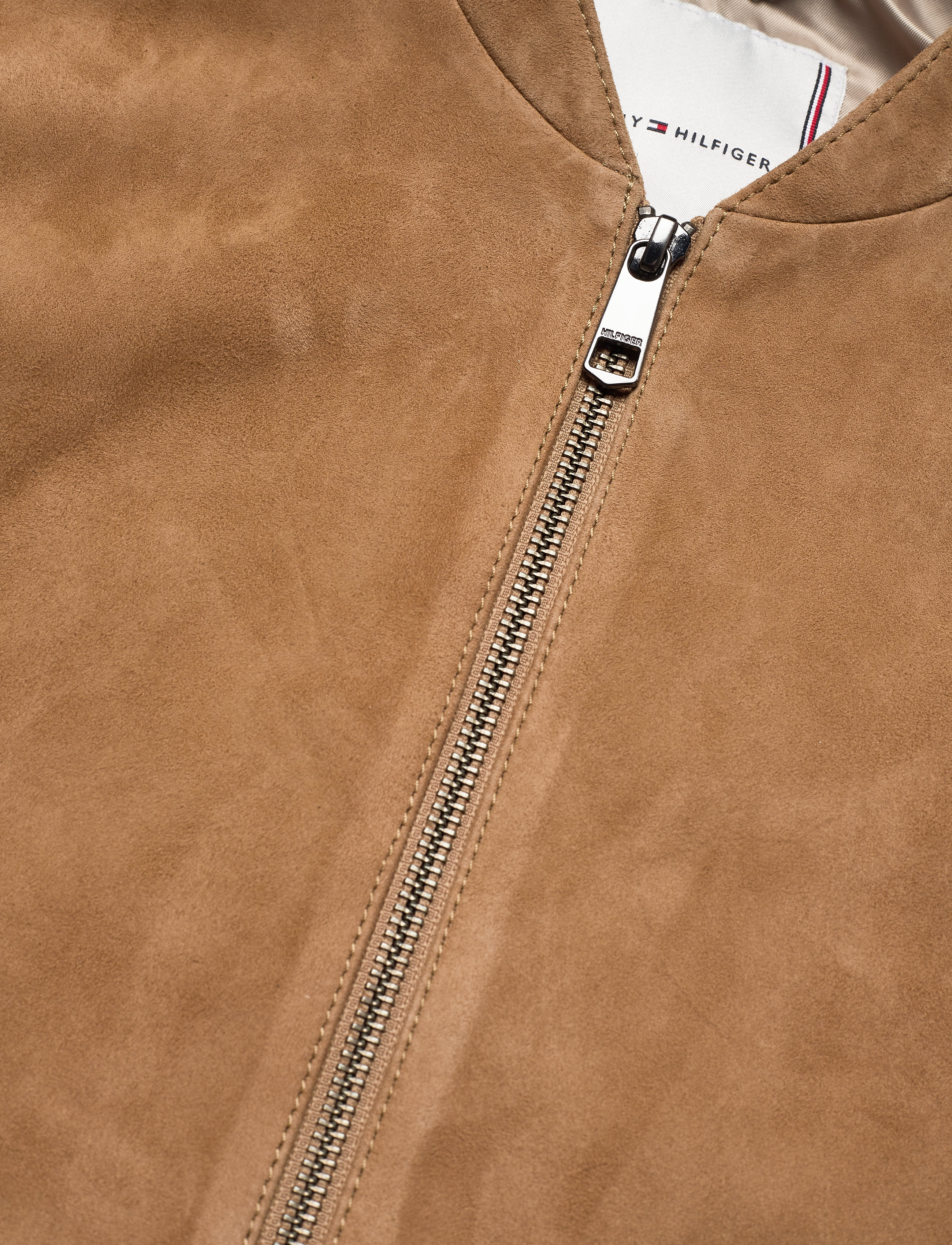 Tommy Hilfiger - NADIA SUEDE SLIM VARSITY JKT - sandy - 2