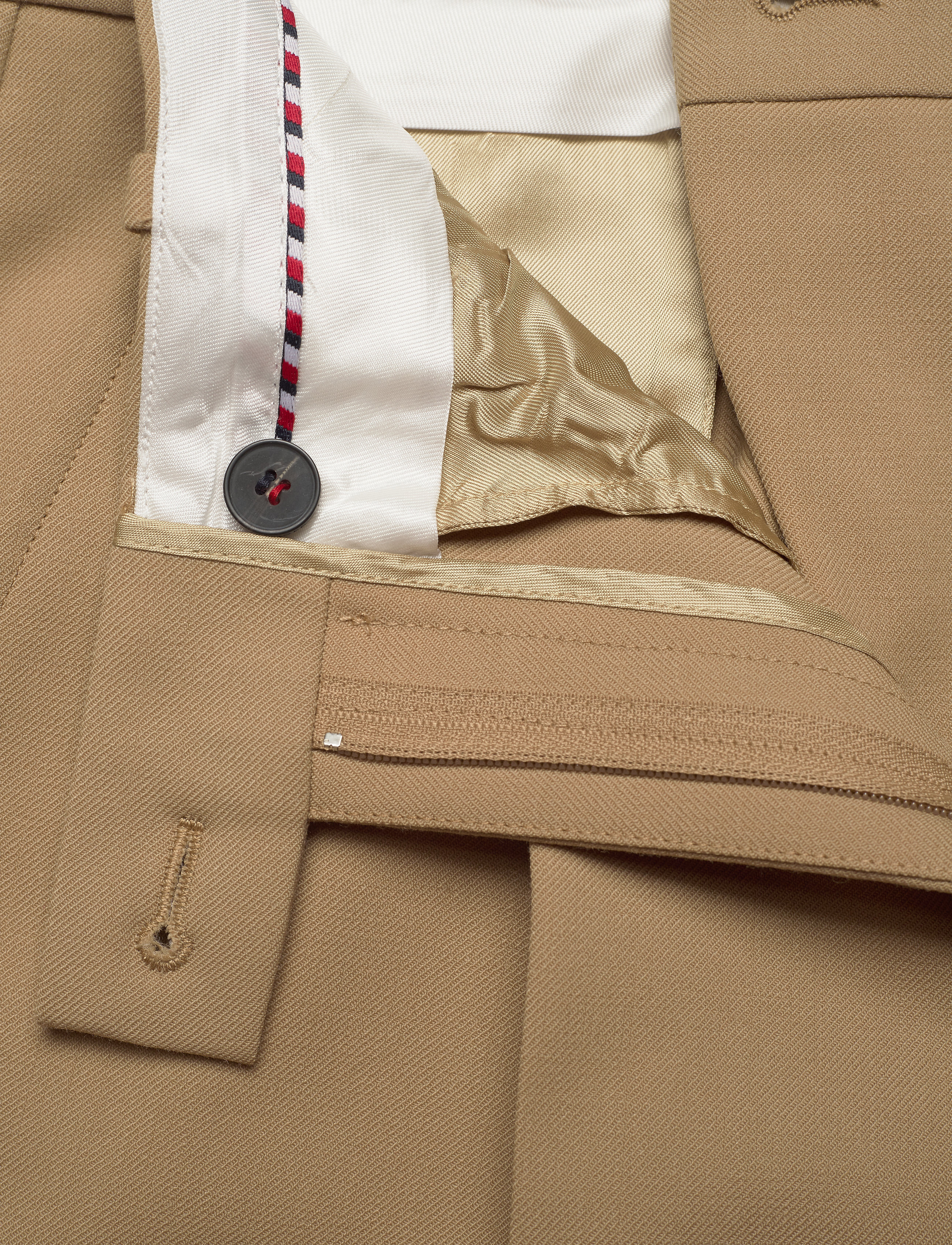 Tommy Hilfiger - ICON WOOL TAPERED AL PANT - khaki cw - 4
