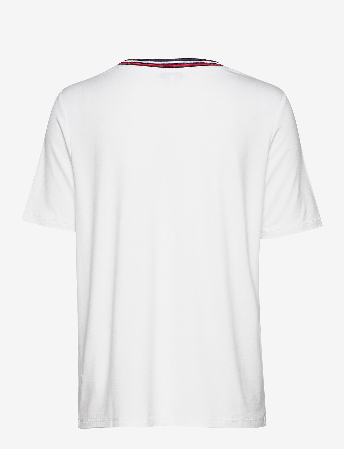Tommy Hilfiger - BREE RELAXED ROUND-NK TOP SS - white - 1