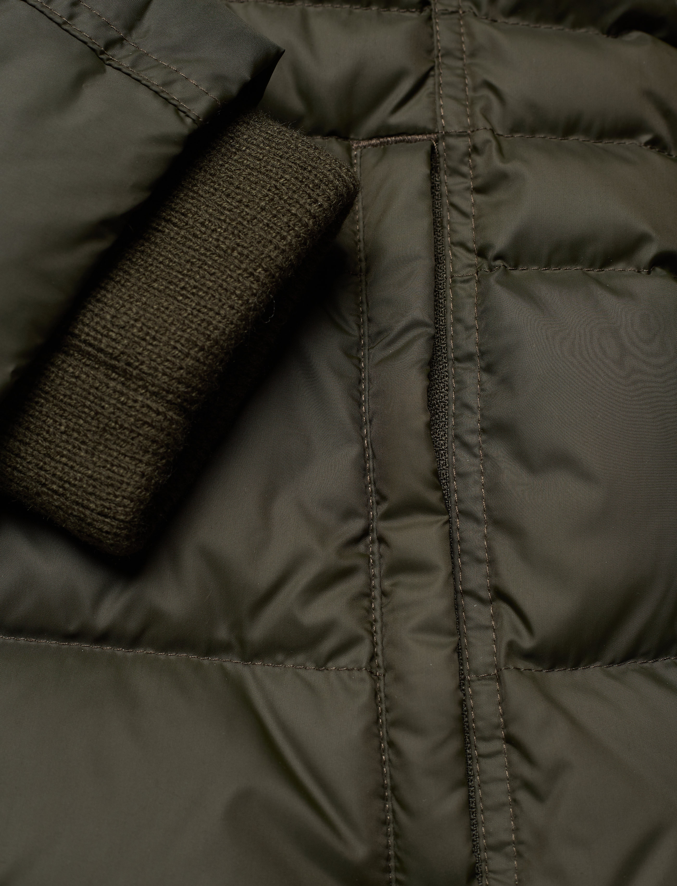 Tommy Hilfiger - TH ESS TYRA DOWN JKT WITH FUR - camo green - 4