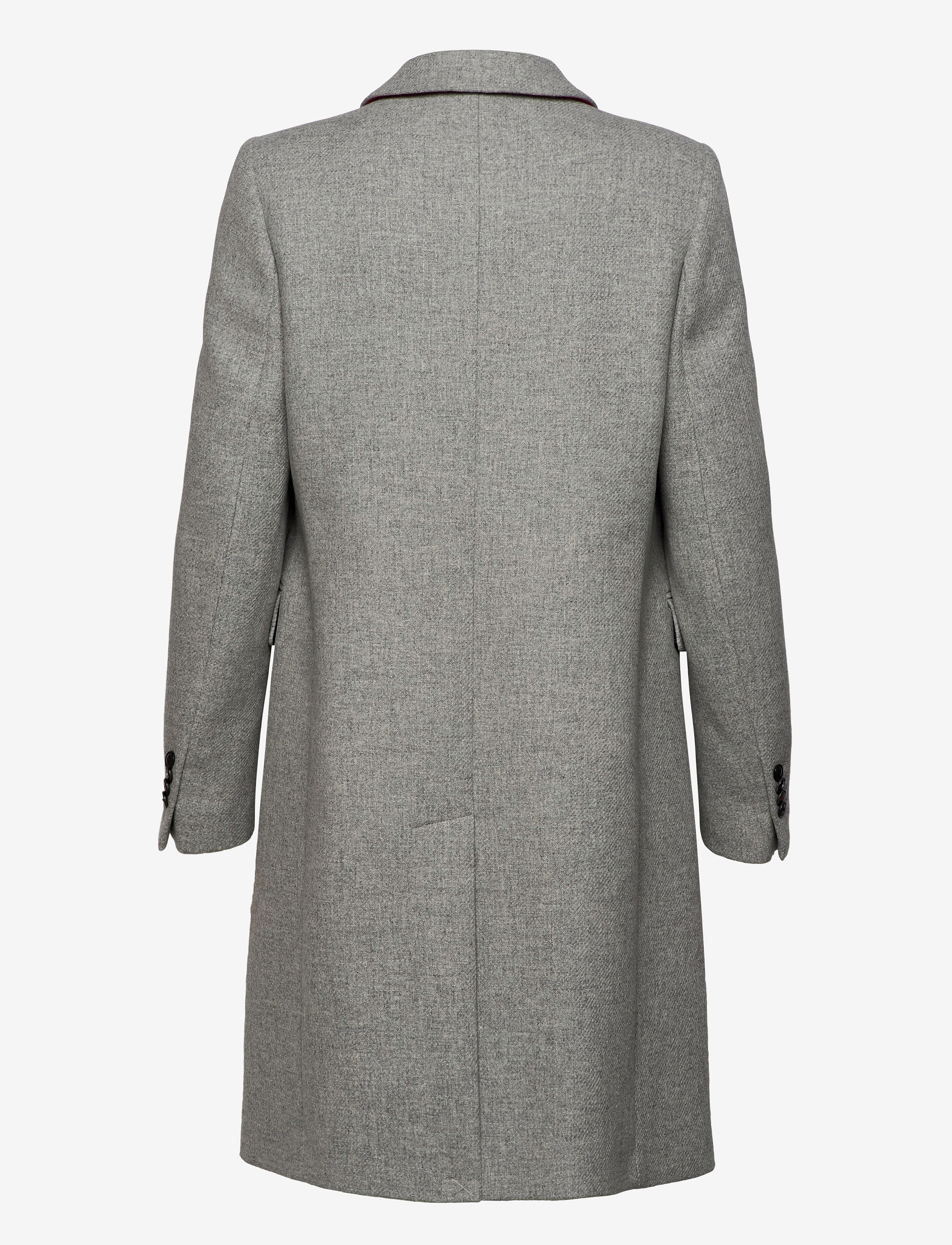 Tommy Hilfiger - TH ESS WOOL BLEND CLASSIC COAT - light grey heather - 1
