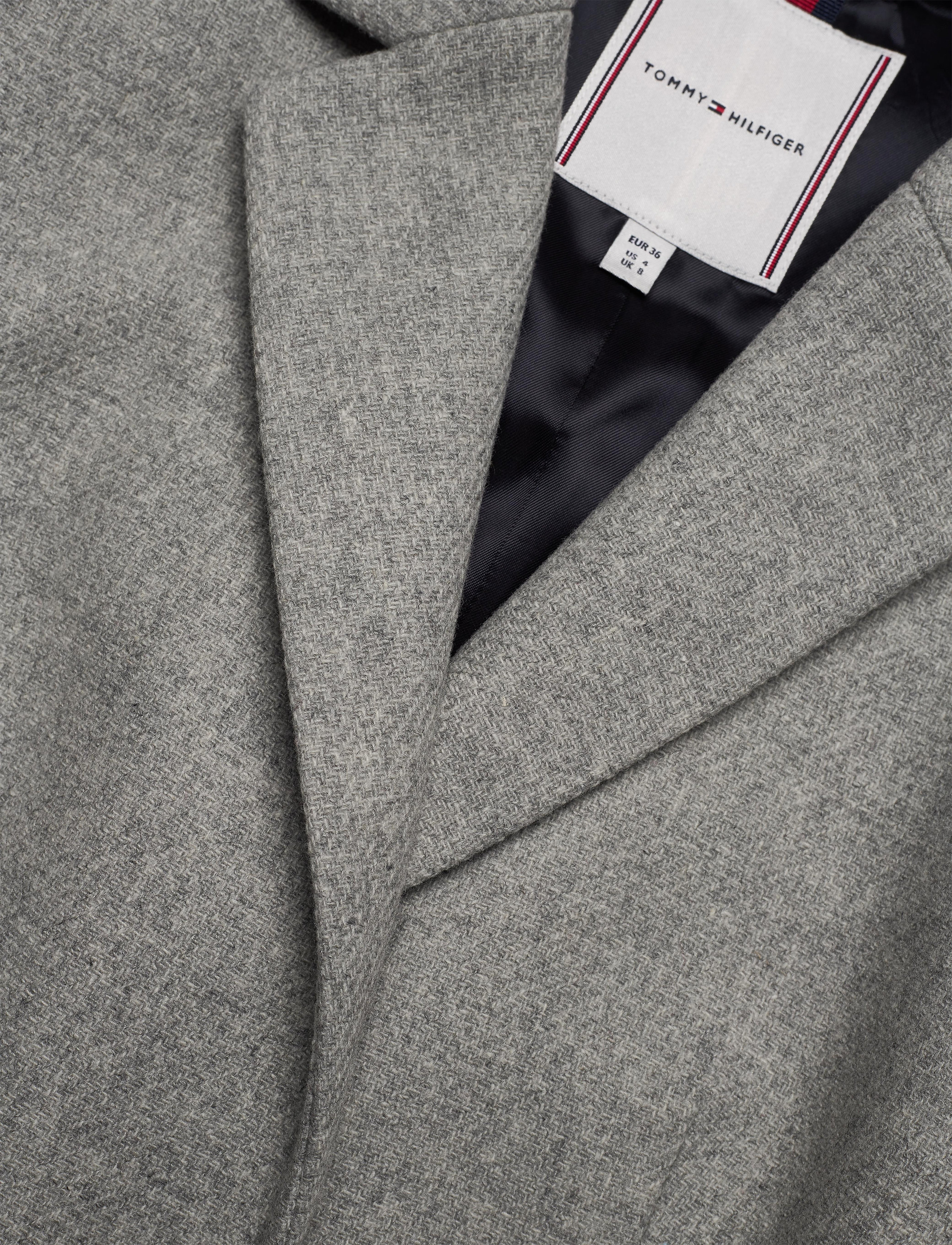 Tommy Hilfiger - TH ESS WOOL BLEND CLASSIC COAT - light grey heather - 2