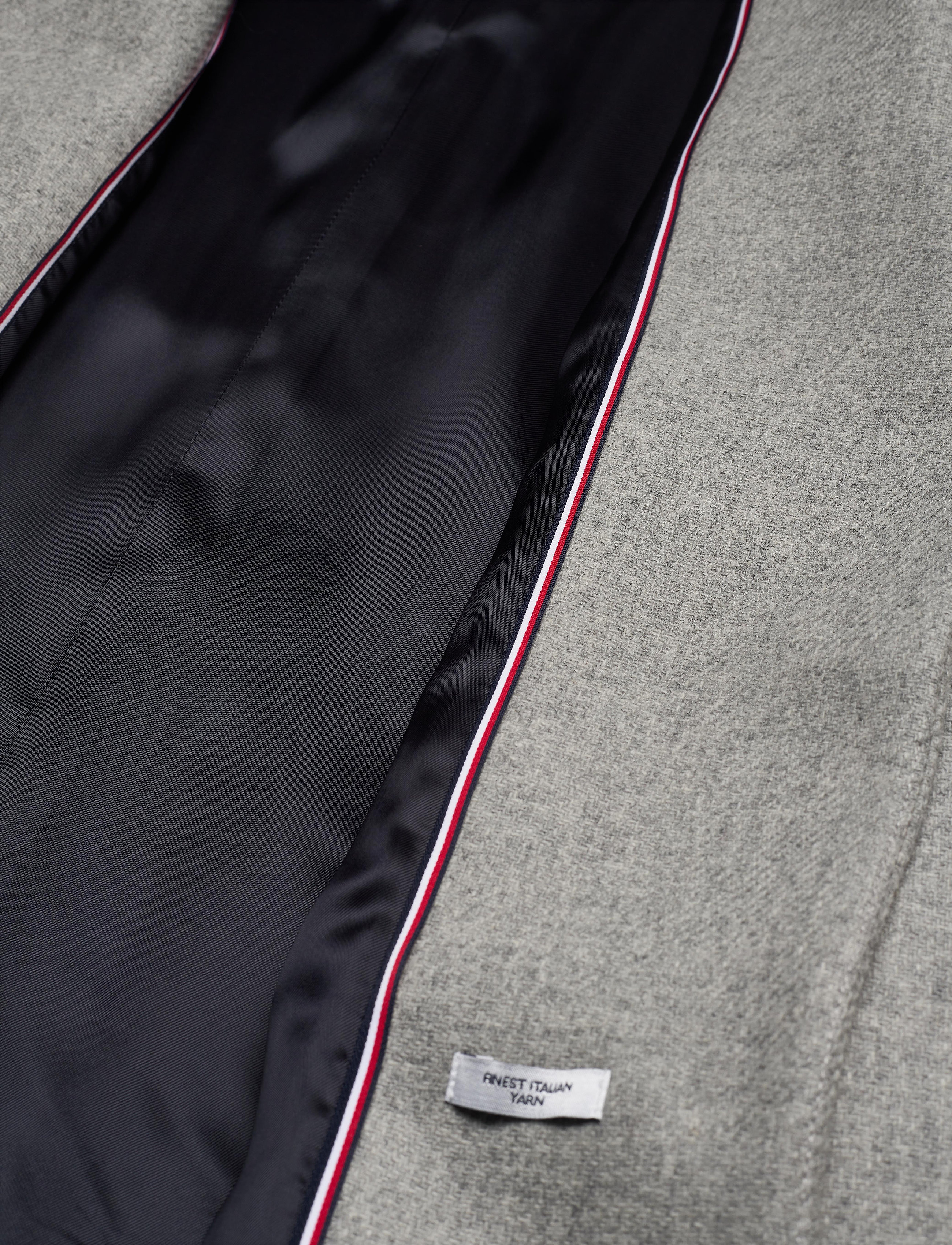 Tommy Hilfiger - TH ESS WOOL BLEND CLASSIC COAT - light grey heather - 4