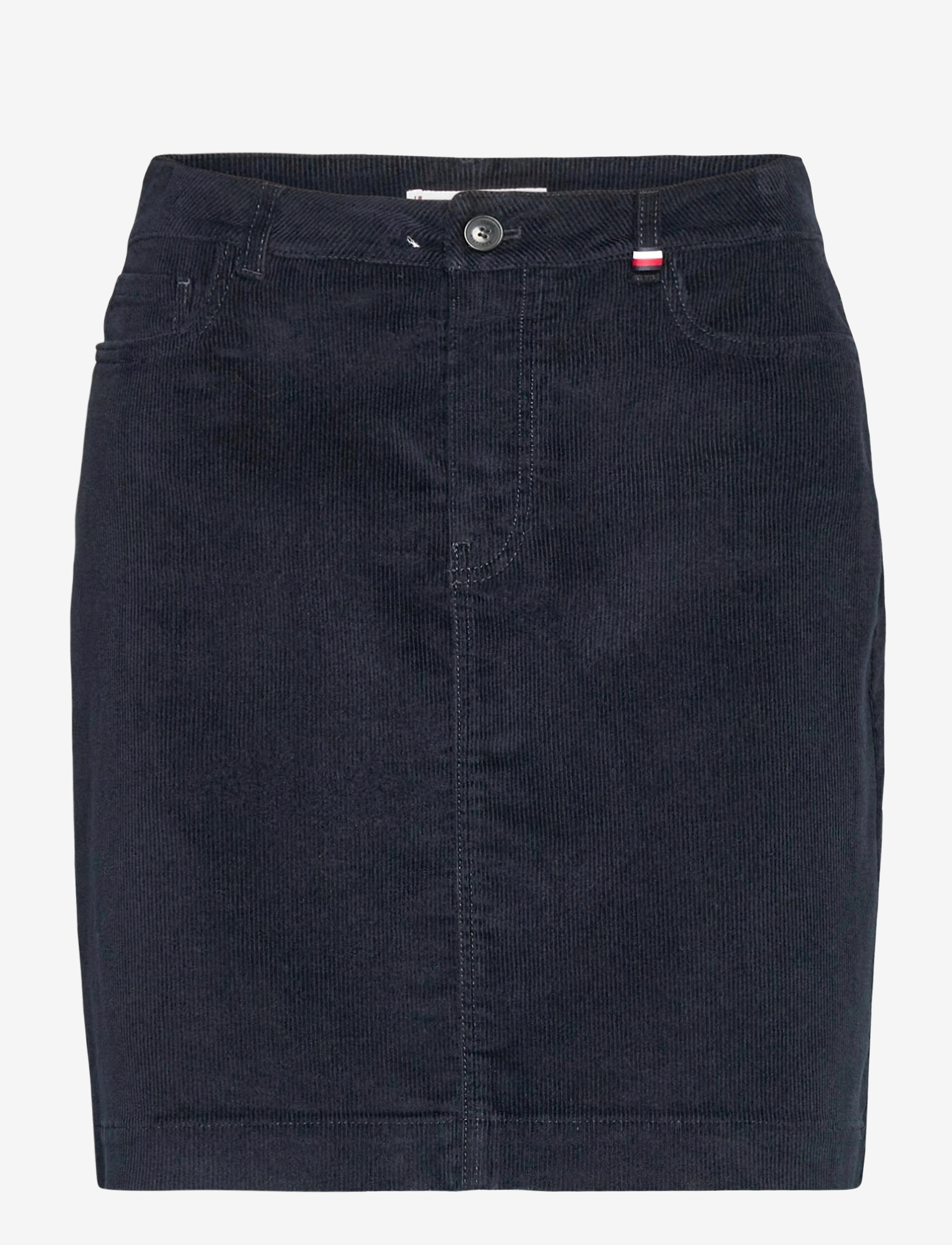 Tommy Hilfiger - CORDUROY MINI SKIRT - desert sky - 0