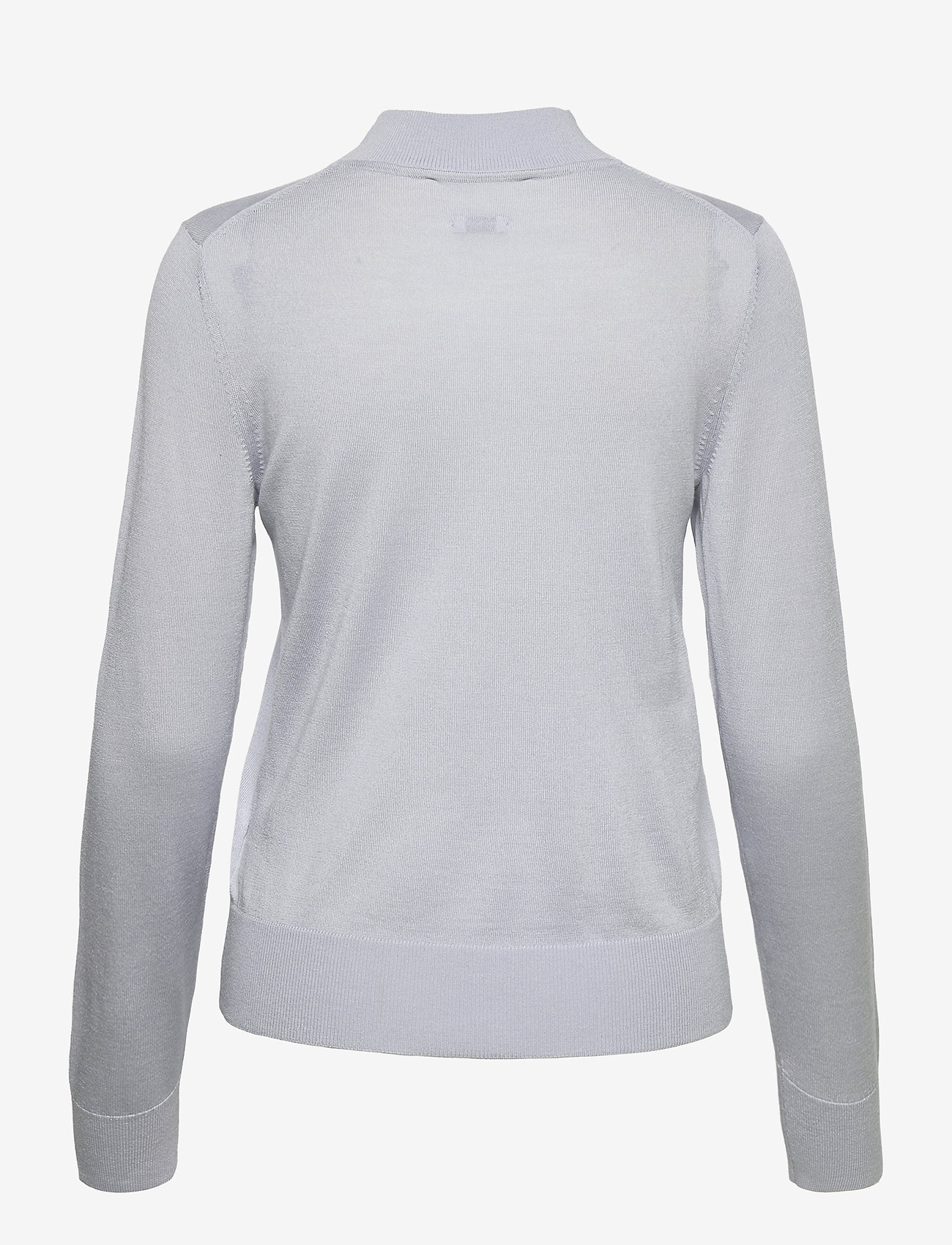 Tommy Hilfiger - WOOL SILK MOCK-NK SWEATER LS - salt river - 1
