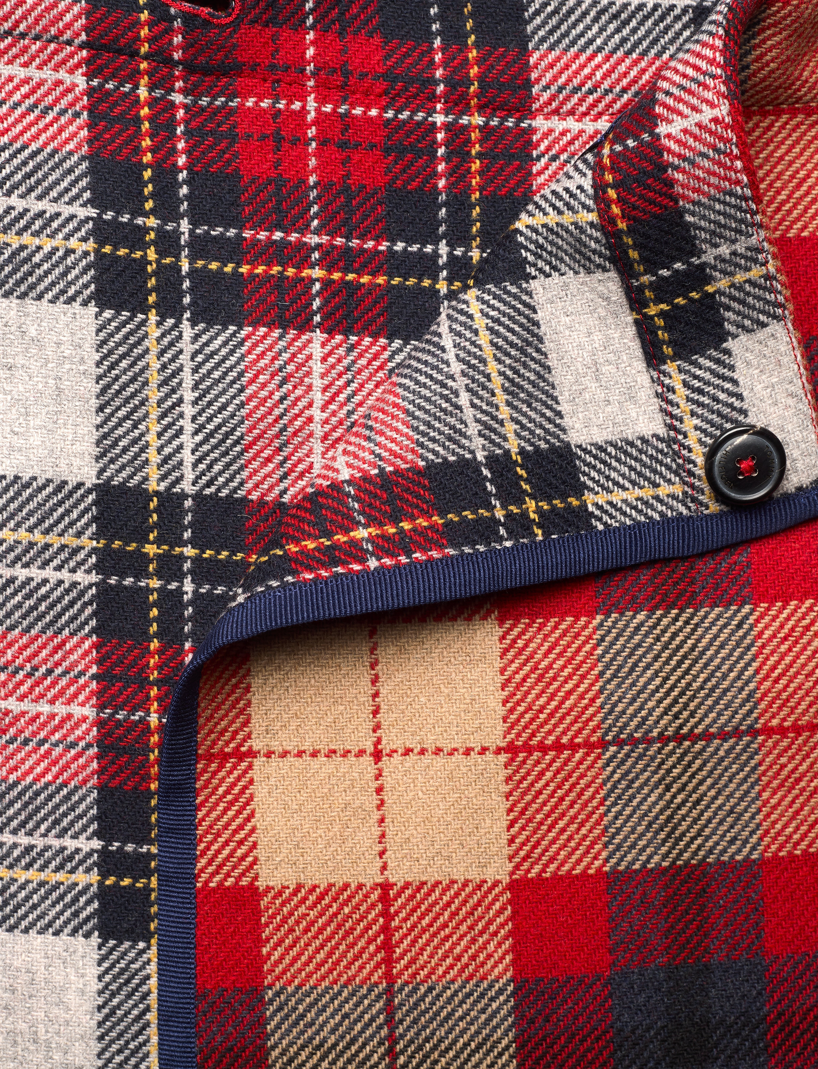 Tommy Hilfiger - ICON WOOL CHECK MINI SKIRT - red patchwork check - 2