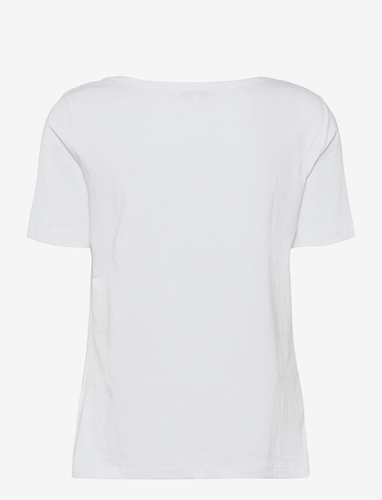 Tommy Hilfiger - REGULAR BOAT-NK BUTTON TOP SS - white - 1